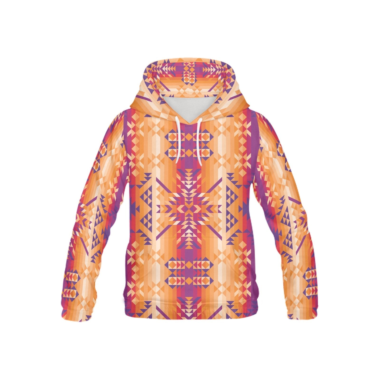 Desert Geo All Over Print Hoodie for Kid (USA Size) (Model H13) All Over Print Hoodie for Kid (H13) e-joyer