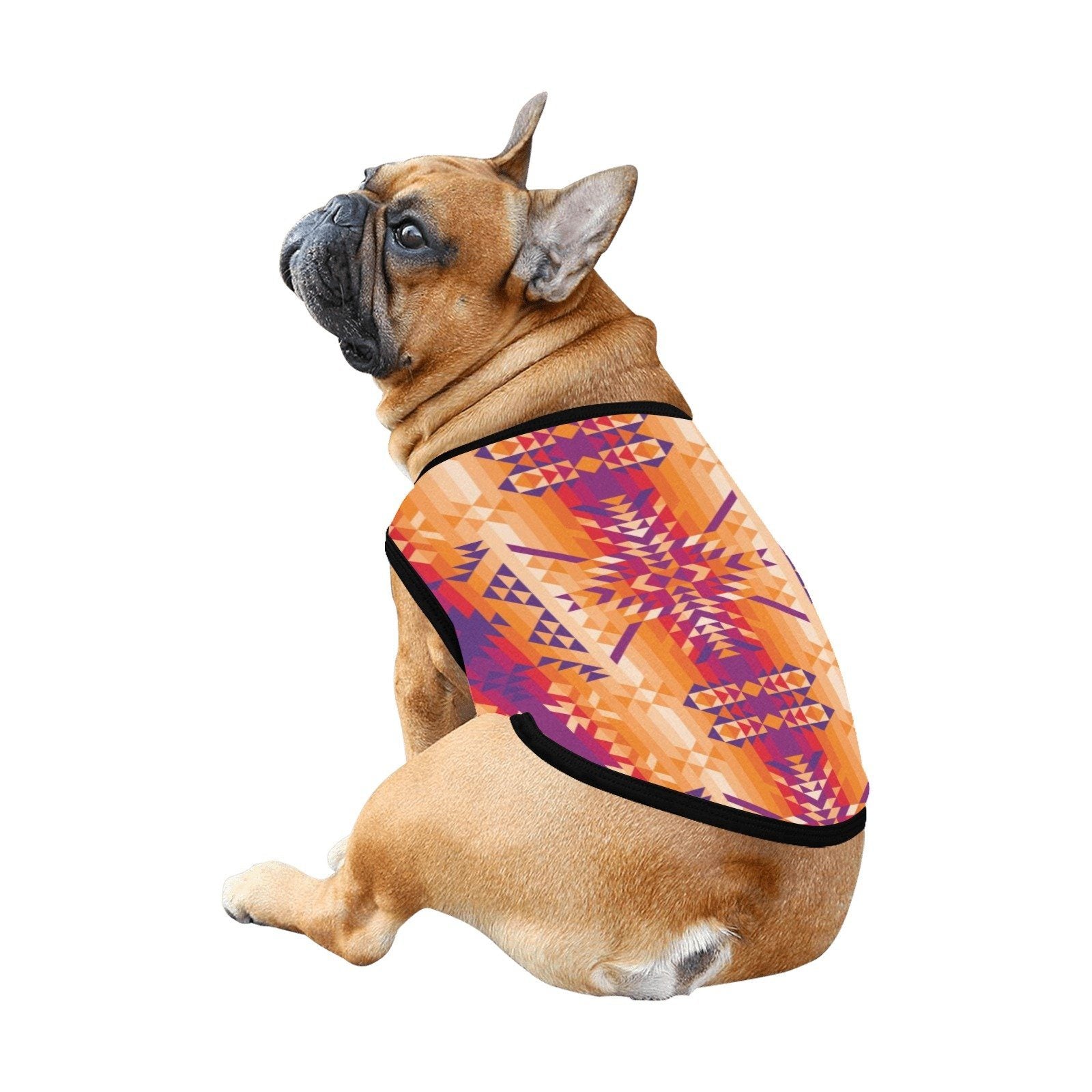 Desert Geo All Over Print Pet Tank Top Pet Tank Top e-joyer