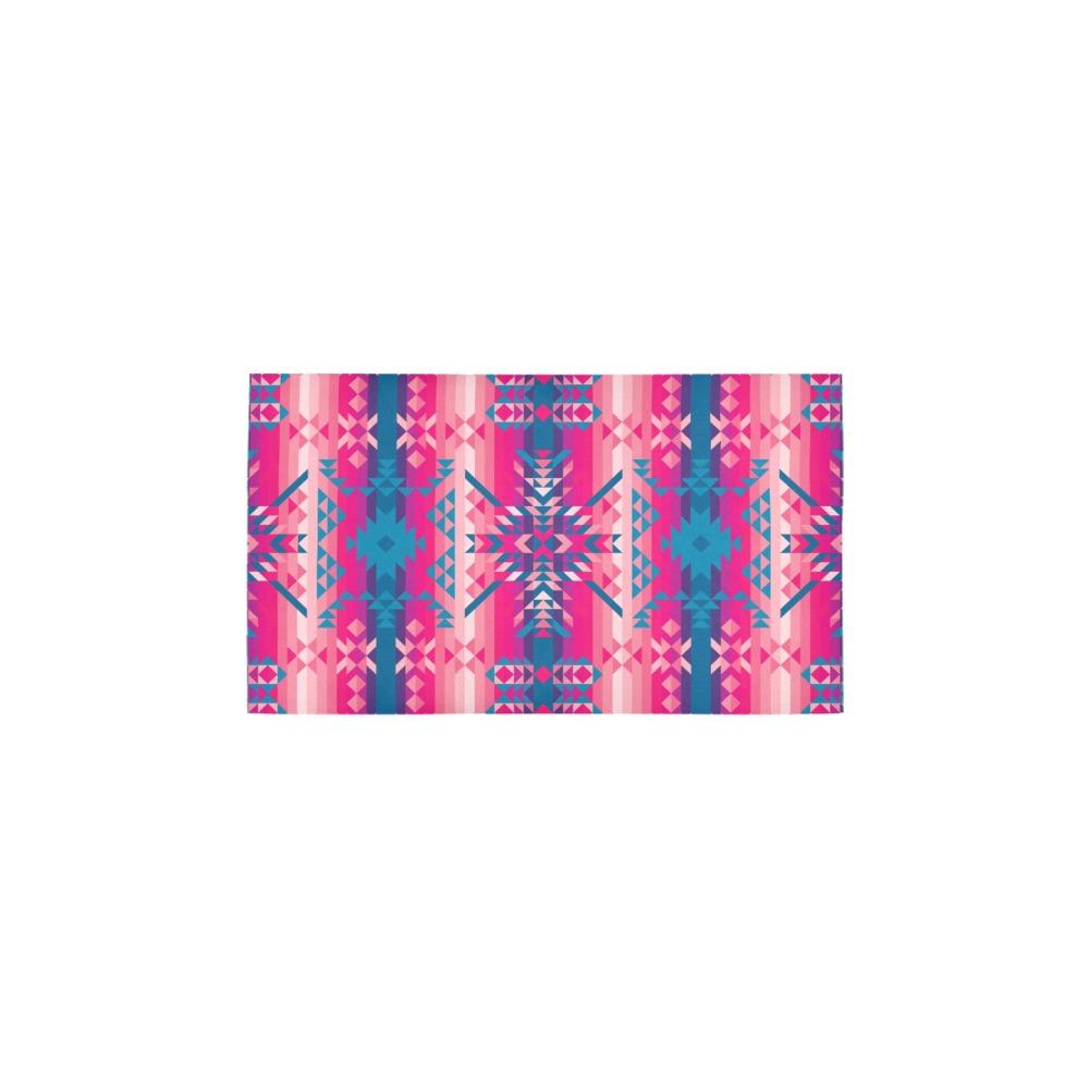 Desert Geo Blue Bath Rug 16''x 28'' Bath Rug 16''x 28'' e-joyer