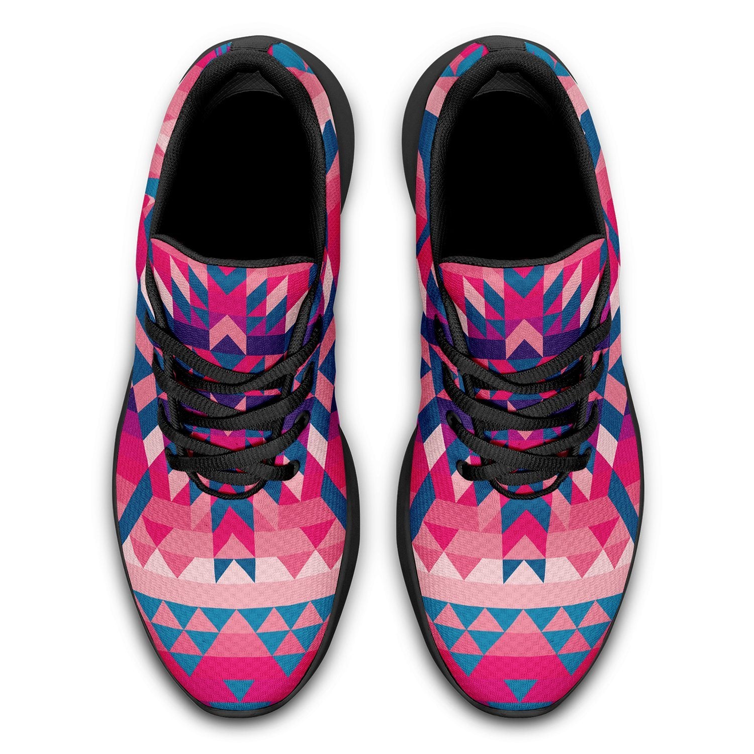Desert Geo Blue Ikkaayi Sport Sneakers ikkaayi Herman
