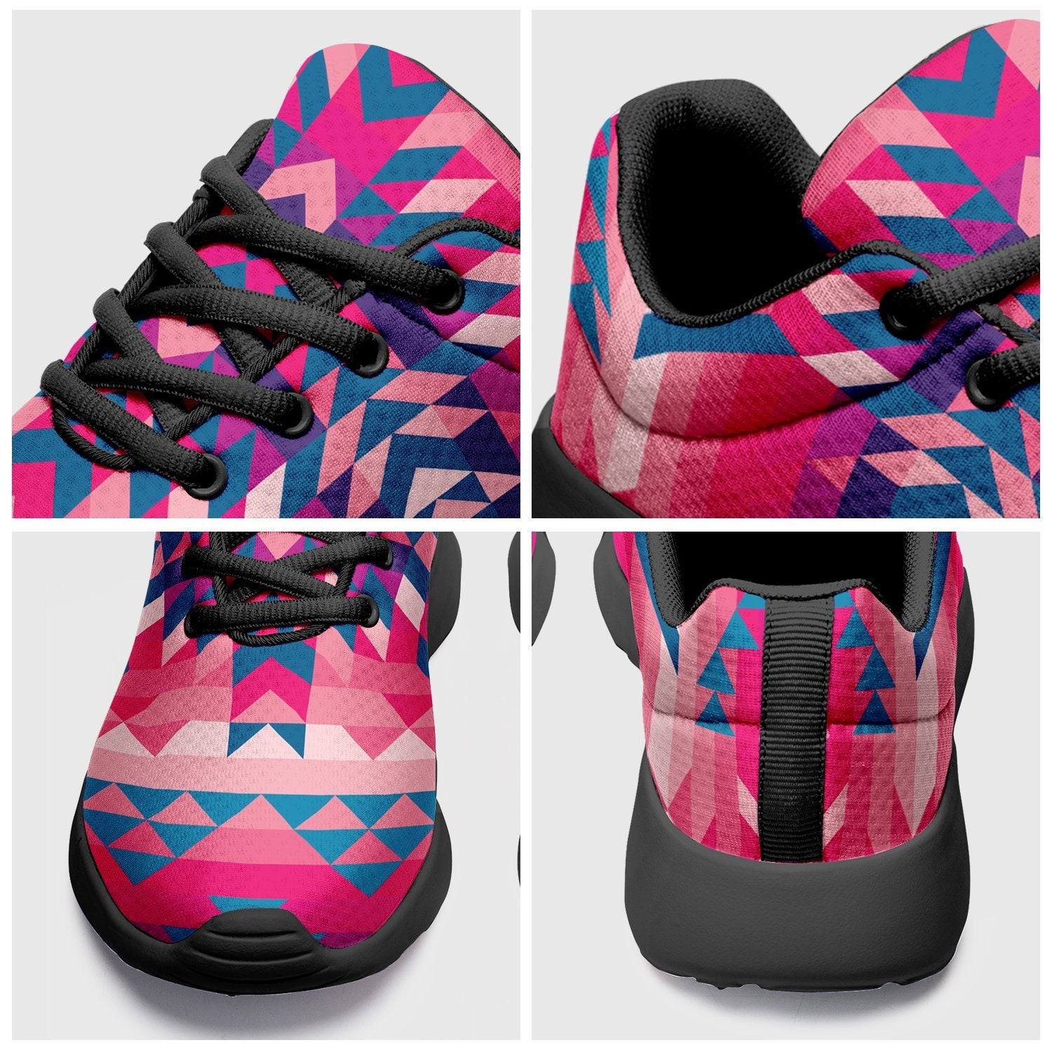 Desert Geo Blue Ikkaayi Sport Sneakers ikkaayi Herman