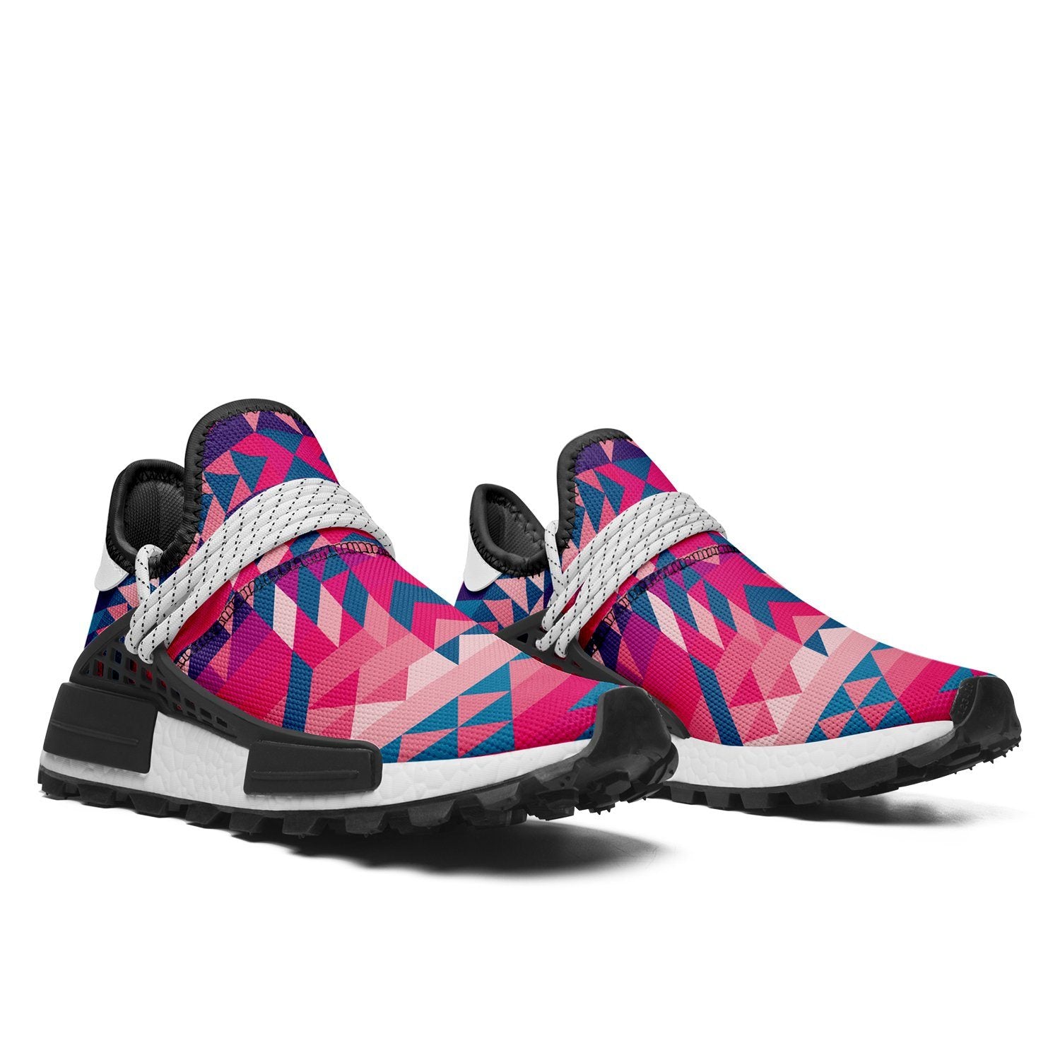 Desert Geo Blue Okaki Sneakers Shoes Herman