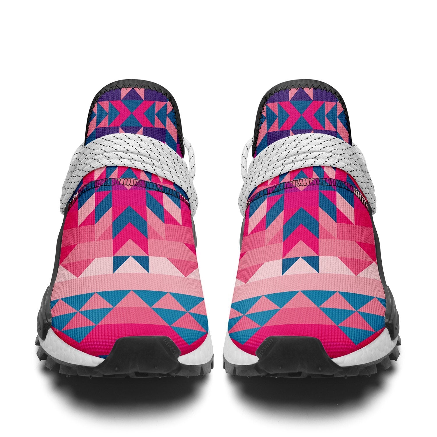 Desert Geo Blue Okaki Sneakers Shoes Herman