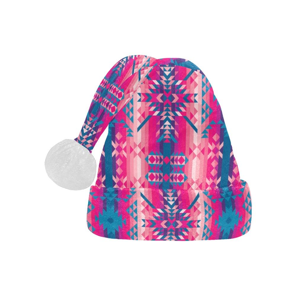 Desert Geo Blue Santa Hat Santa Hat e-joyer