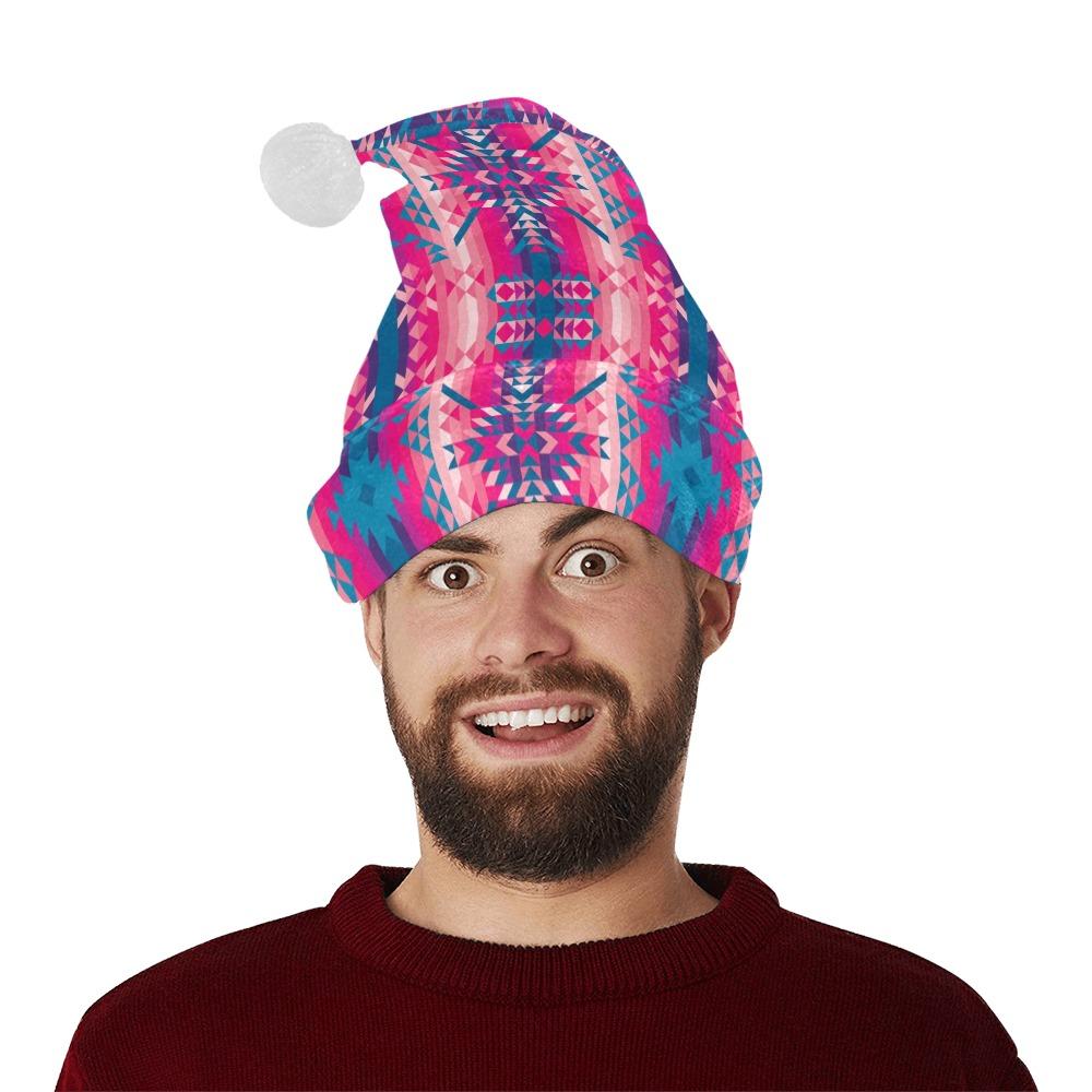 Desert Geo Blue Santa Hat Santa Hat e-joyer