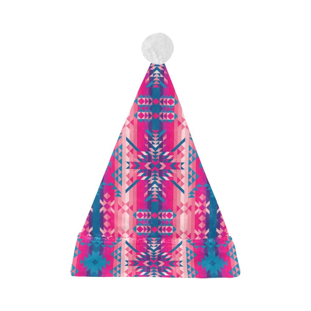 Desert Geo Blue Santa Hat Santa Hat e-joyer