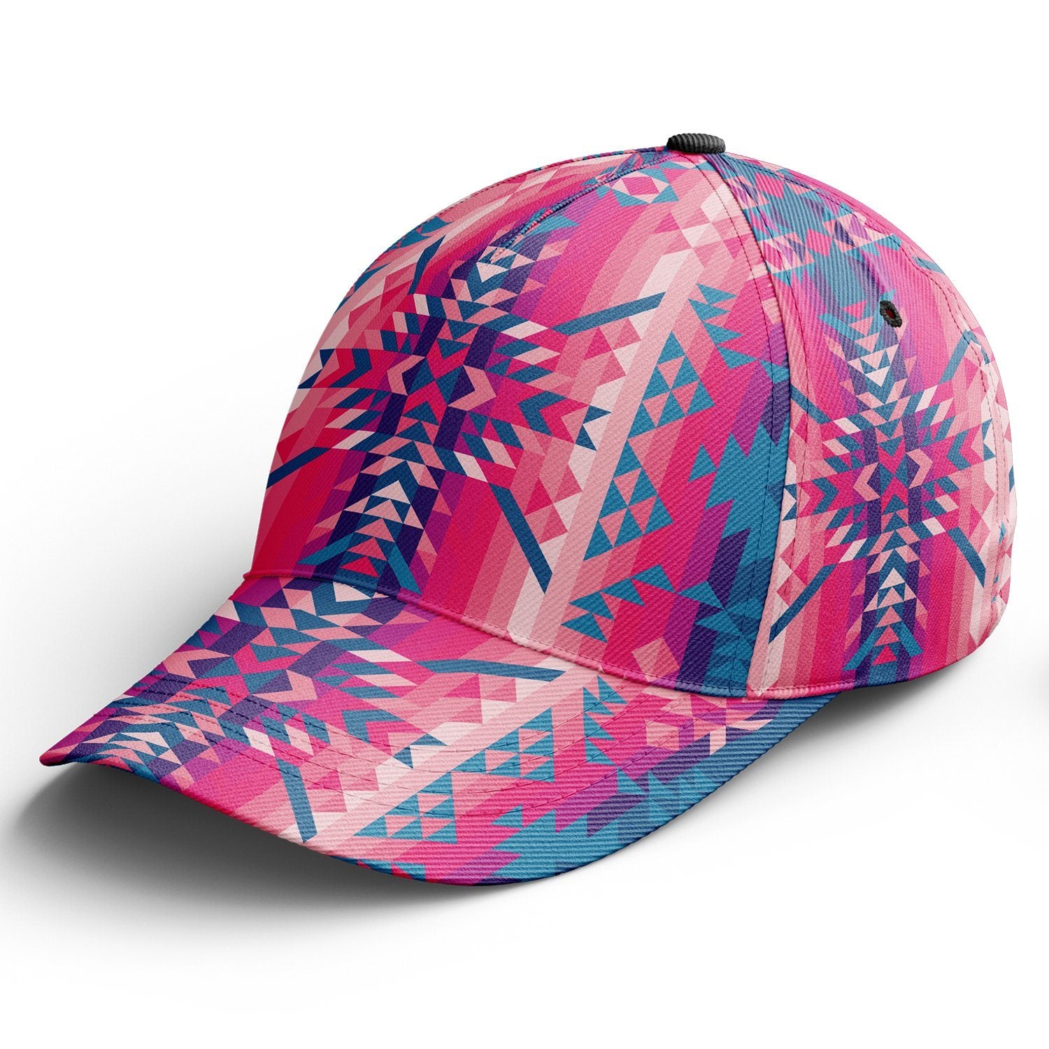 Desert Geo Blue Snapback Hat hat Herman