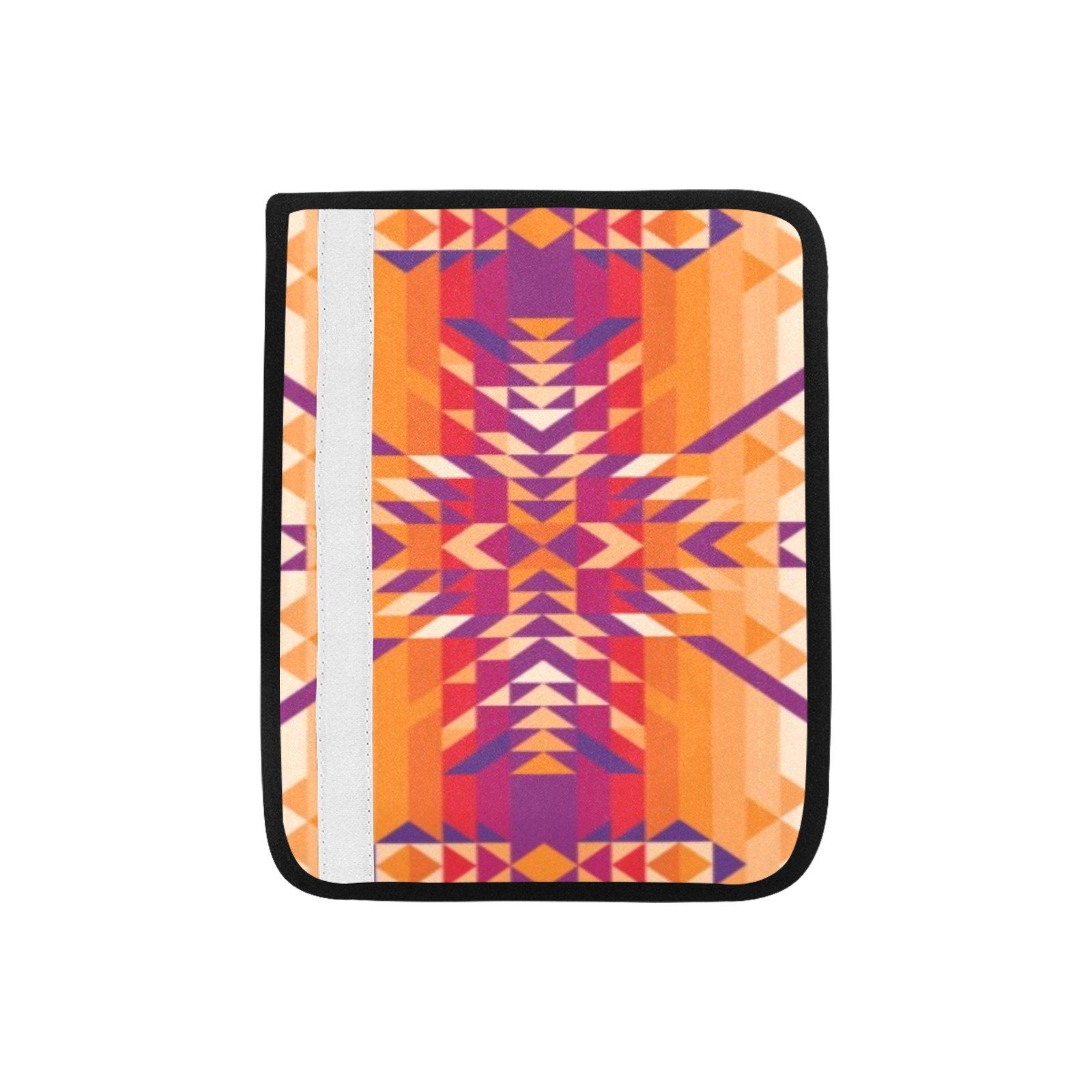 Desert Geo Car Seat Belt Cover 7''x12.6'' (Pack of 2) Car Seat Belt Cover 7x12.6 (Pack of 2) e-joyer
