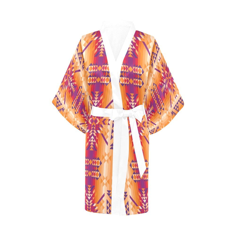 Desert Geo Kimono Robe Artsadd