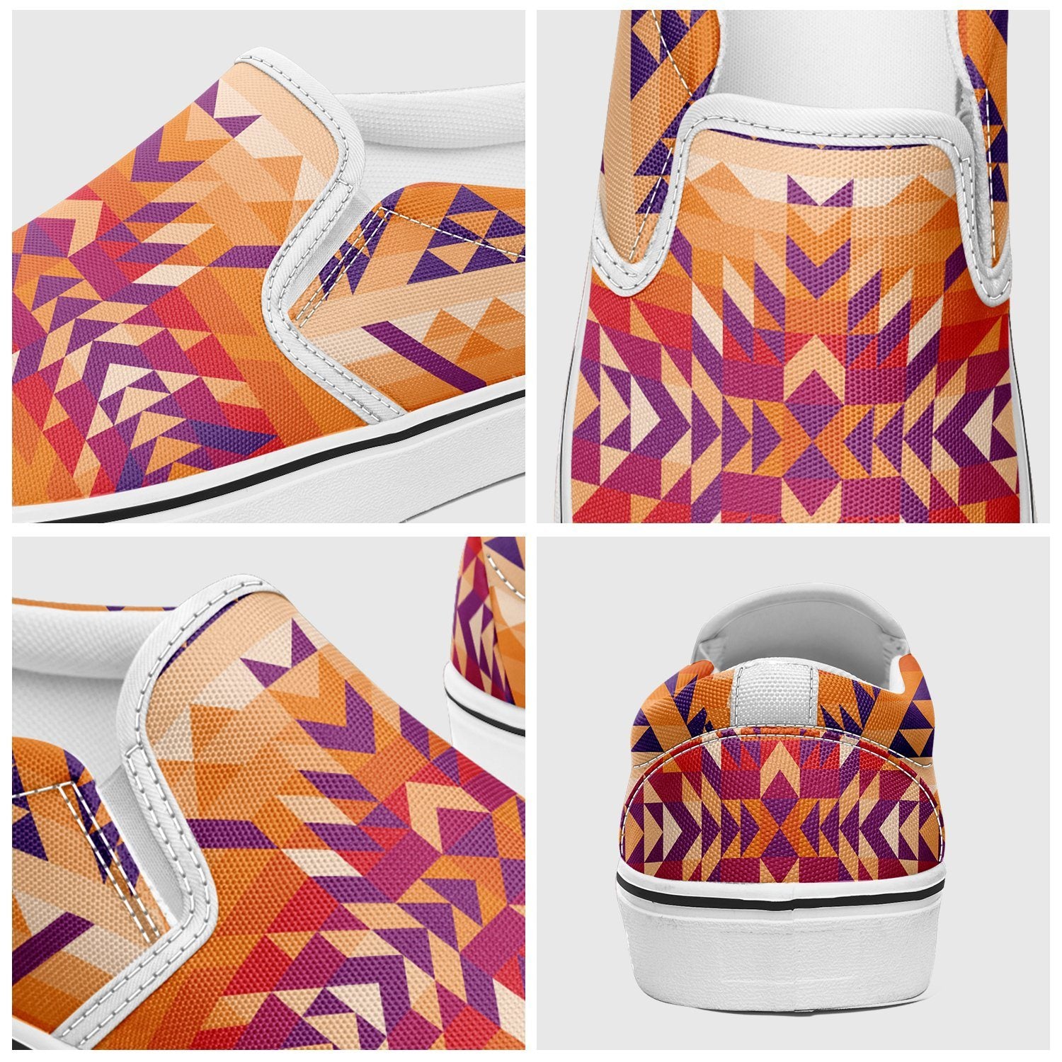 Desert Geo Otoyimm Canvas Slip On Shoes otoyimm Herman