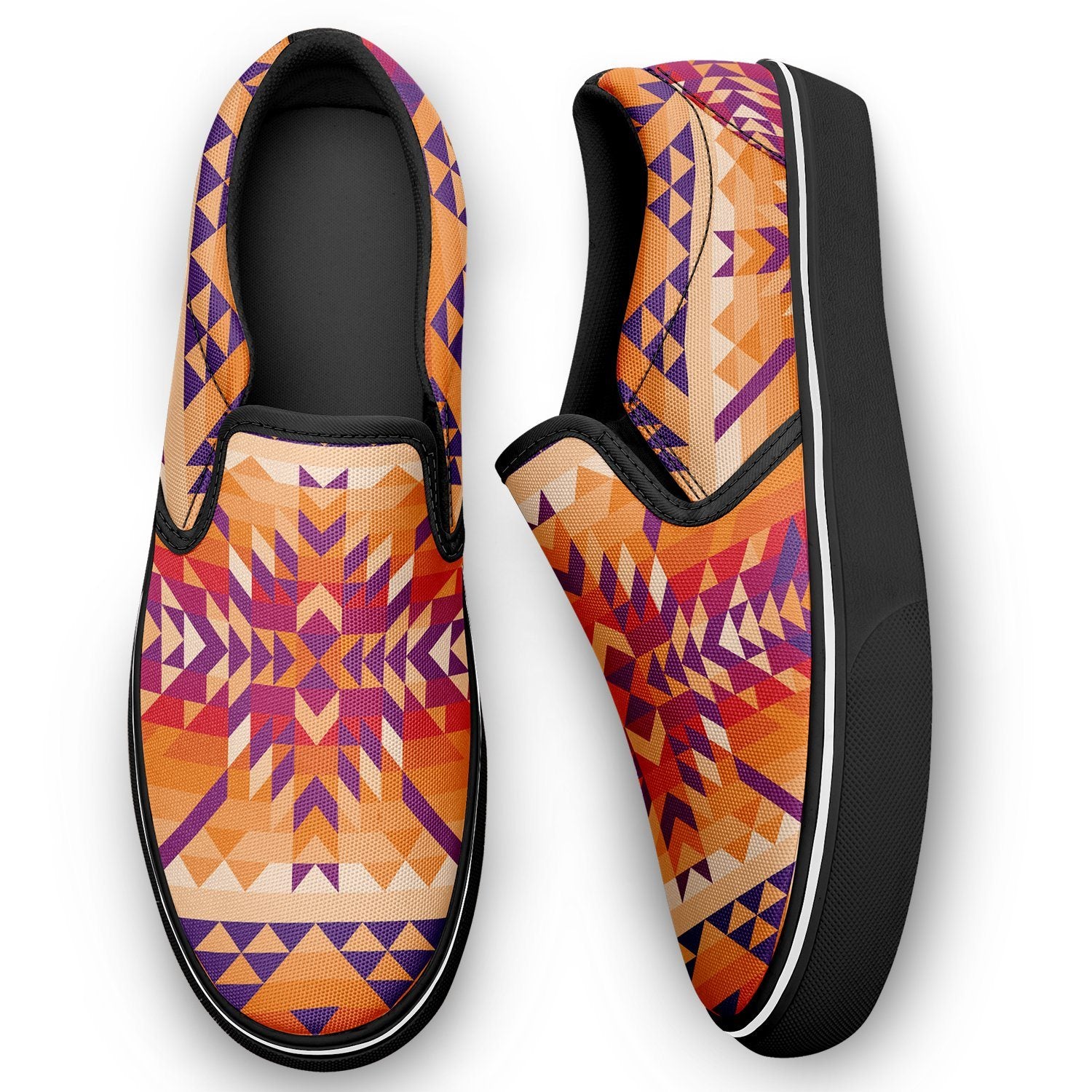 Desert Geo Otoyimm Canvas Slip On Shoes otoyimm Herman