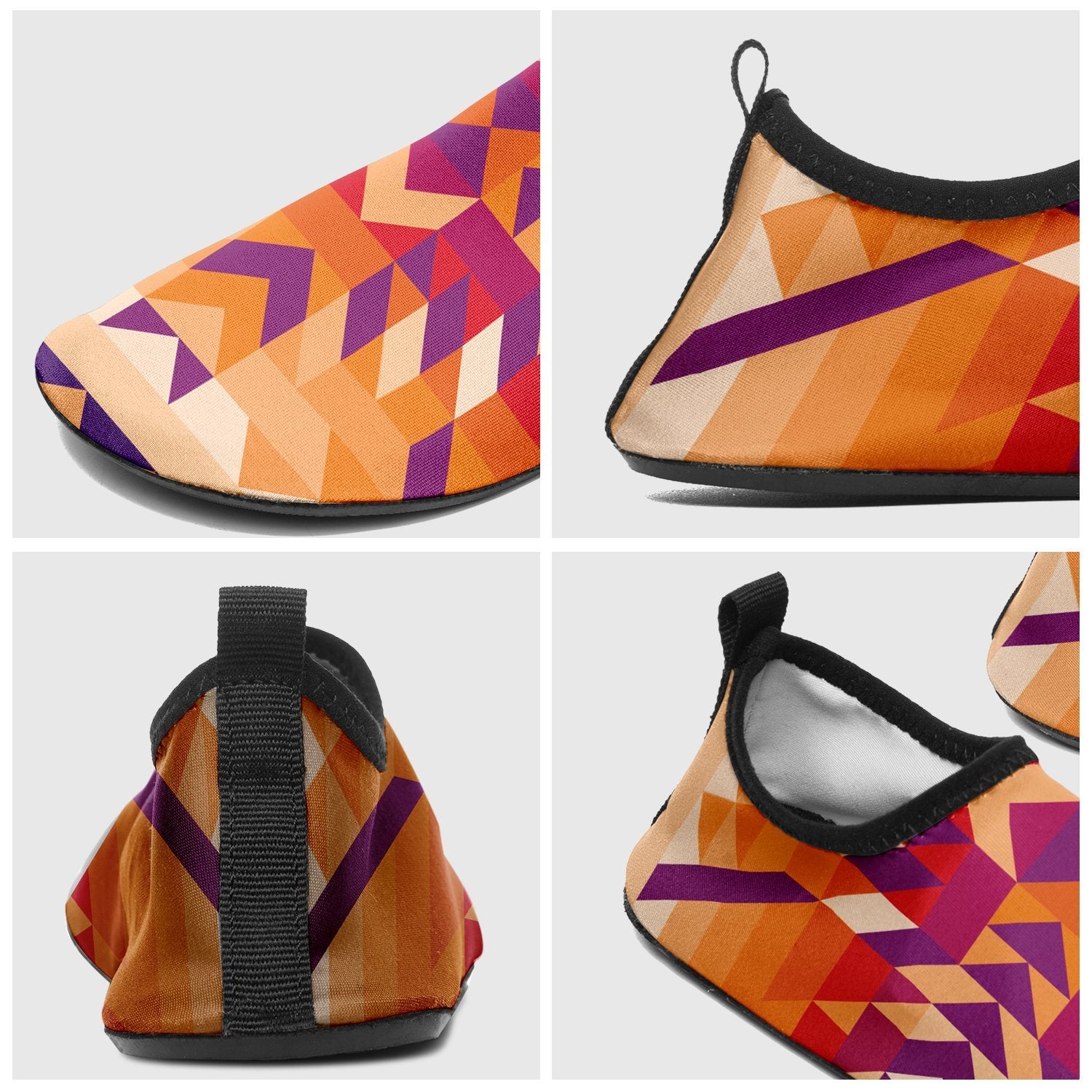 Desert Geo Sockamoccs Slip On Shoes Herman