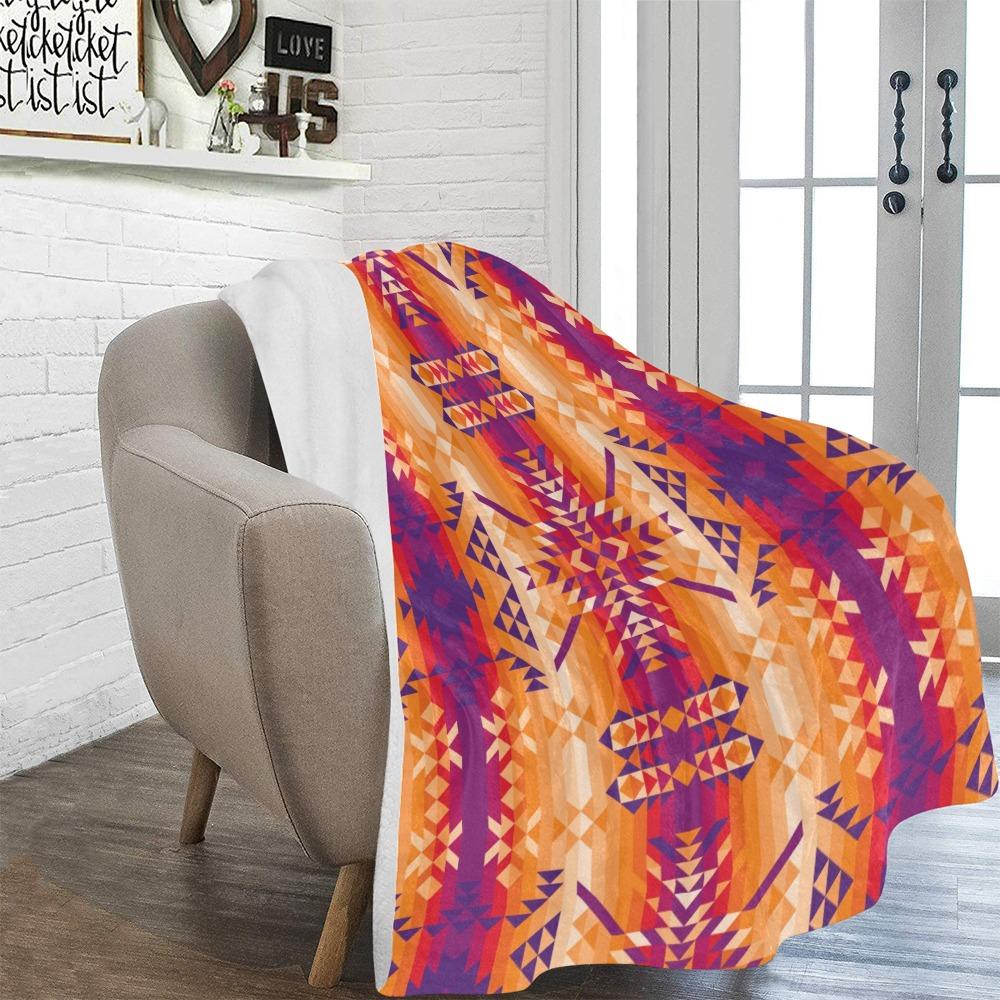 Desert Geo Ultra-Soft Micro Fleece Blanket 60"x80" Ultra-Soft Blanket 60''x80'' e-joyer