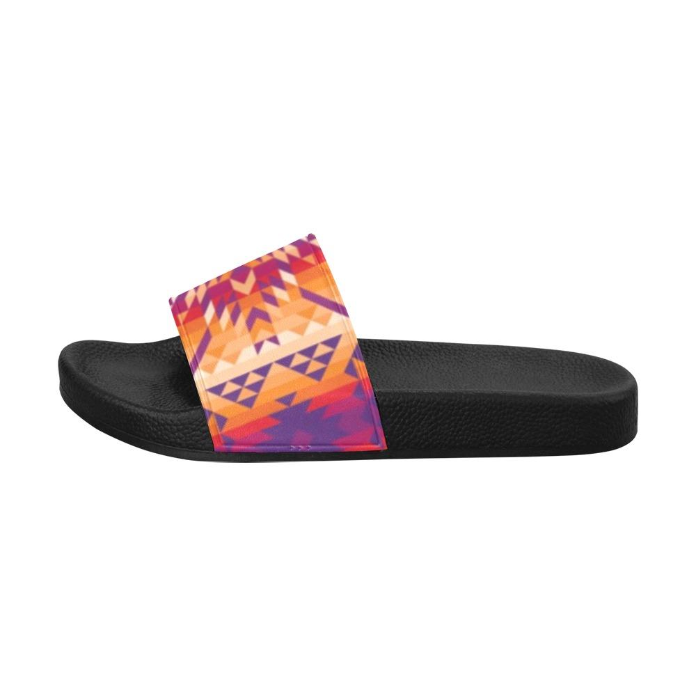 Desert Geo Women's Slide Sandals (Model 057) Women's Slide Sandals (057) e-joyer