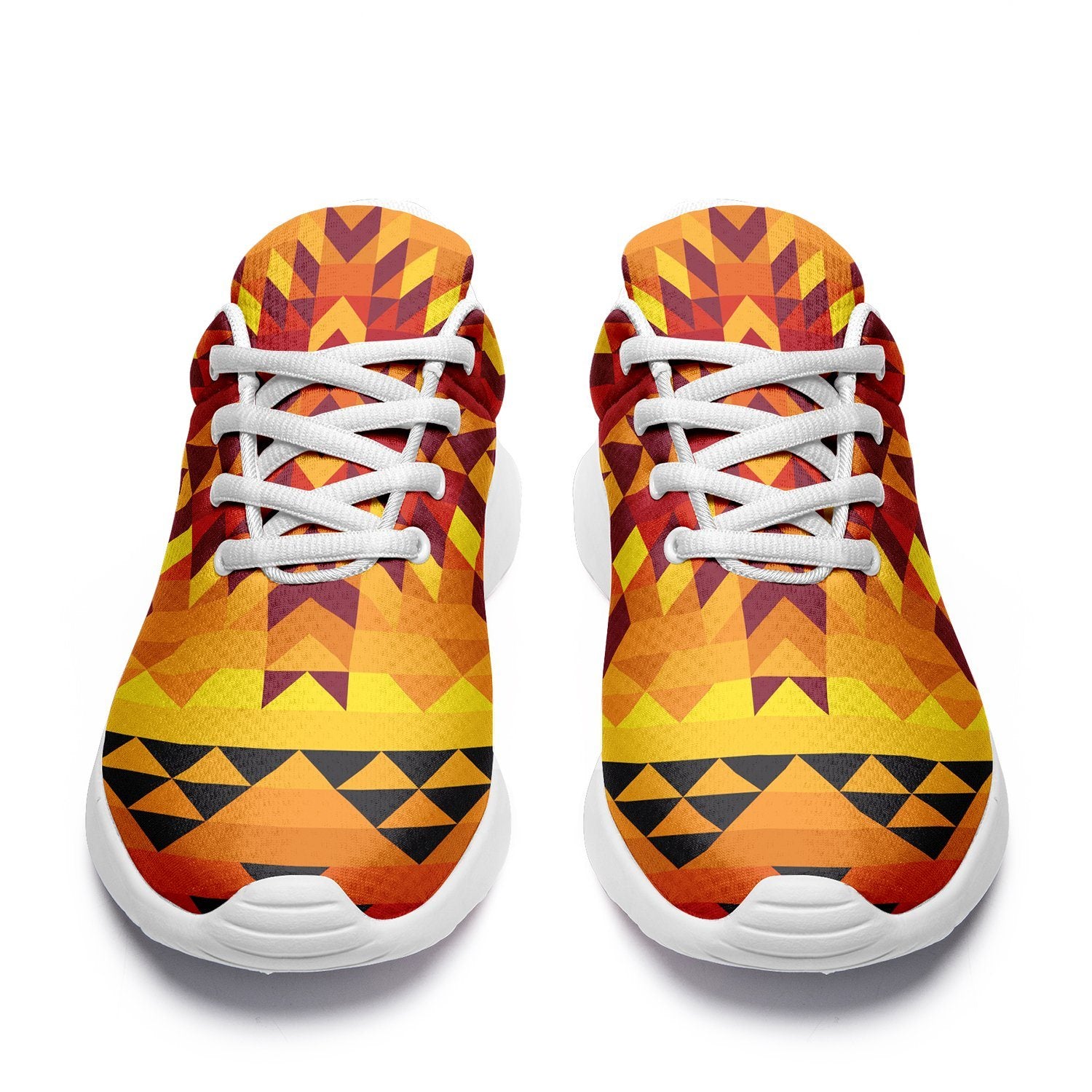 Desert Geo Yellow Red Ikkaayi Sport Sneakers ikkaayi Herman