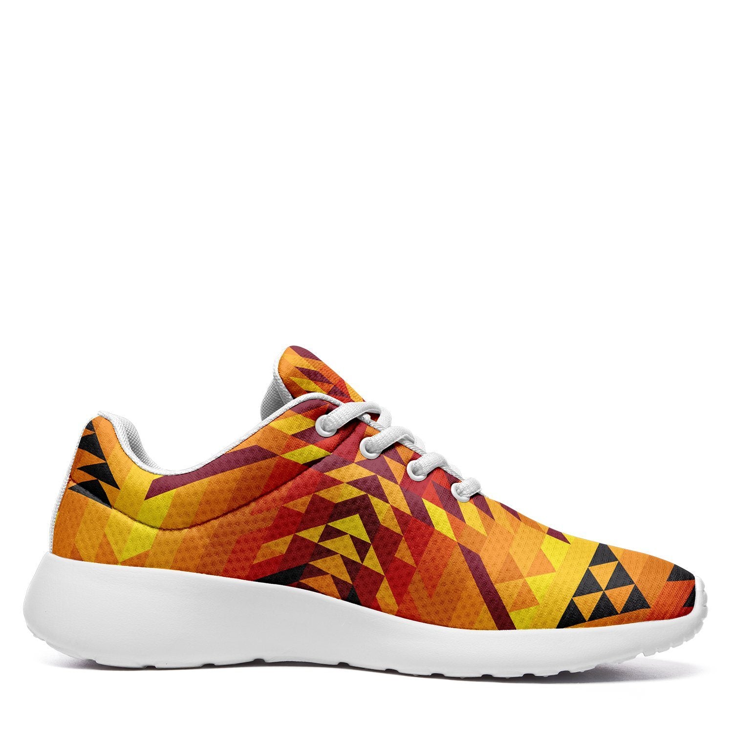 Desert Geo Yellow Red Ikkaayi Sport Sneakers ikkaayi Herman