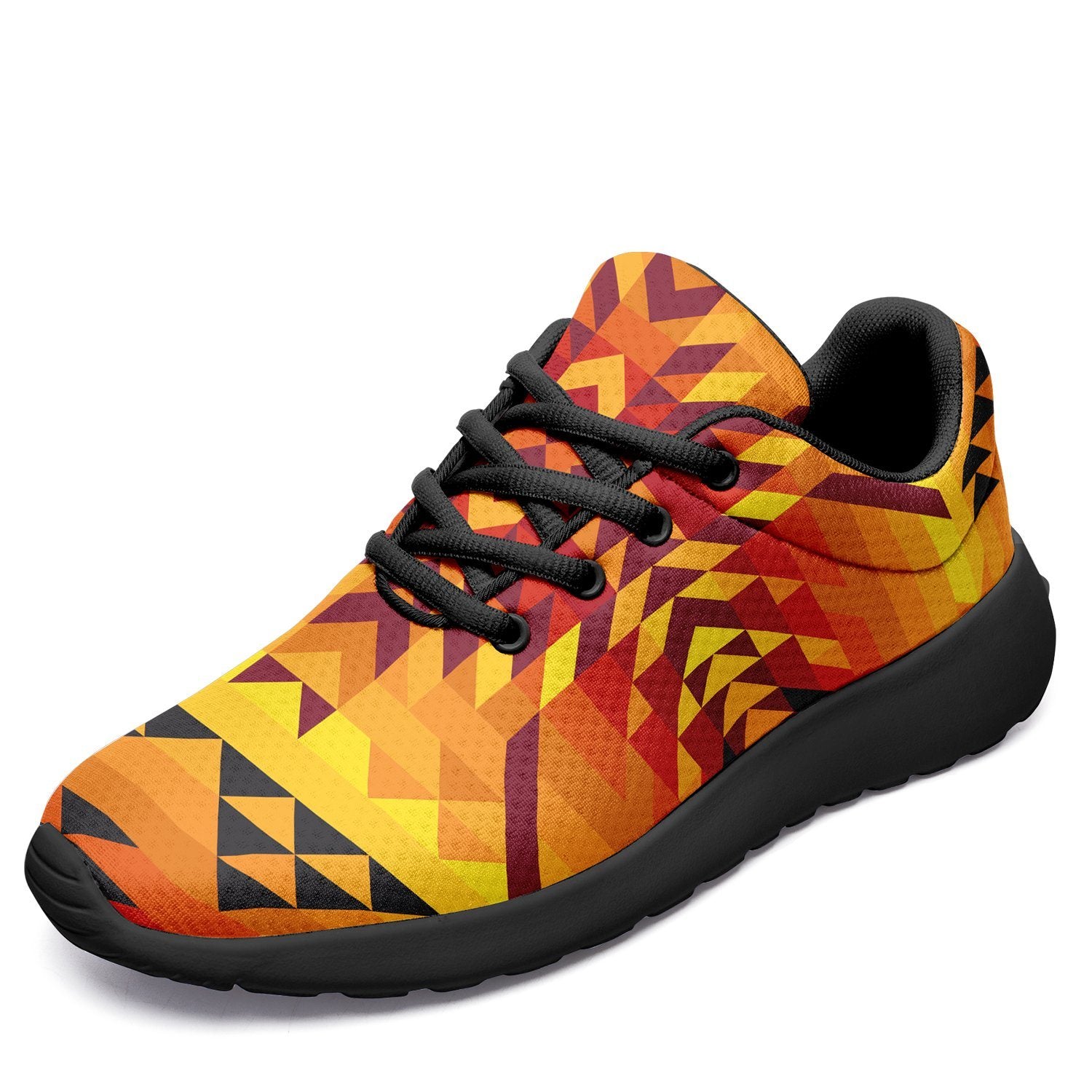 Desert Geo Yellow Red Ikkaayi Sport Sneakers ikkaayi Herman