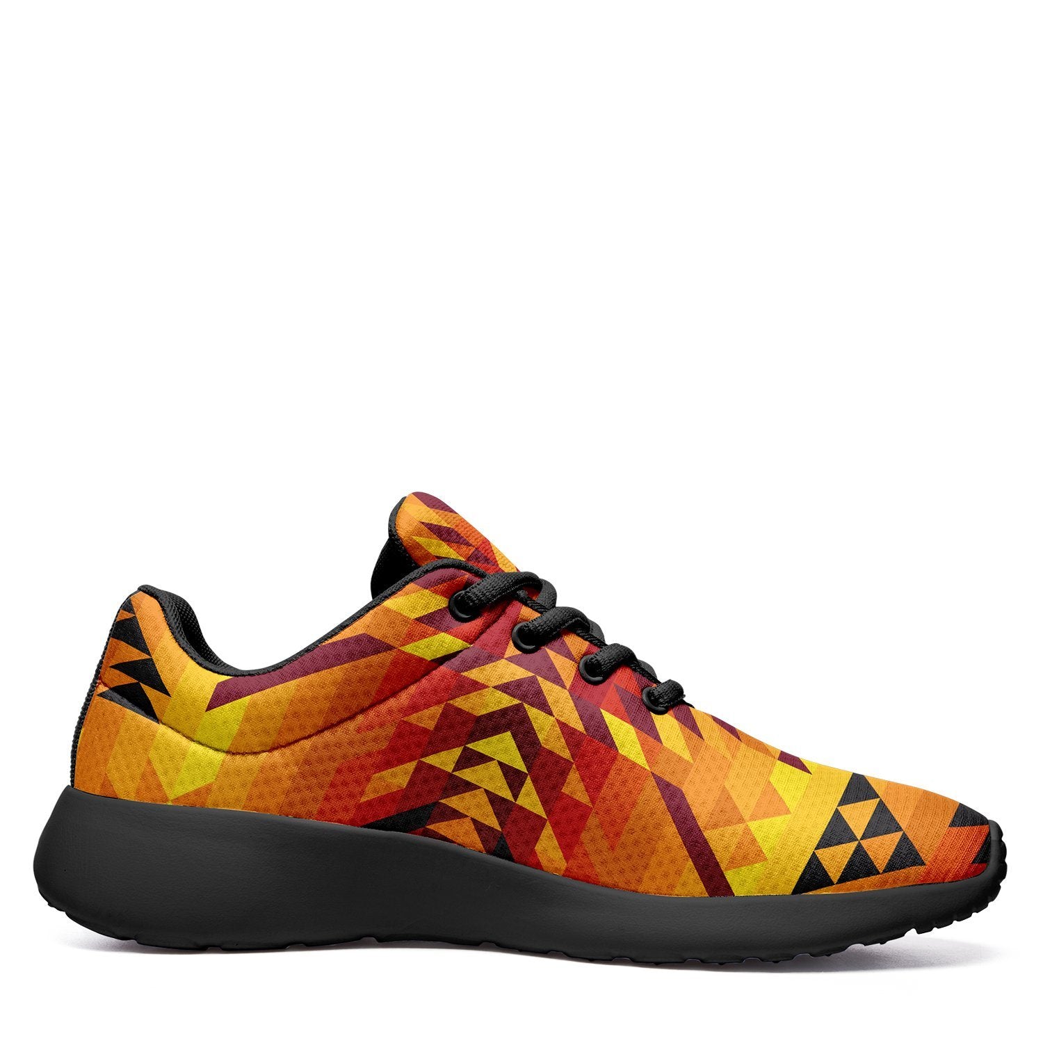 Desert Geo Yellow Red Ikkaayi Sport Sneakers ikkaayi Herman