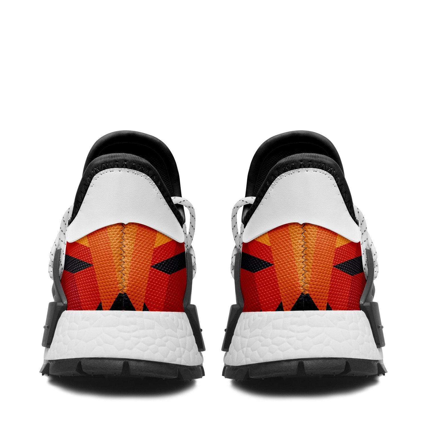 Desert Geo Yellow Red Okaki Sneakers Shoes Herman
