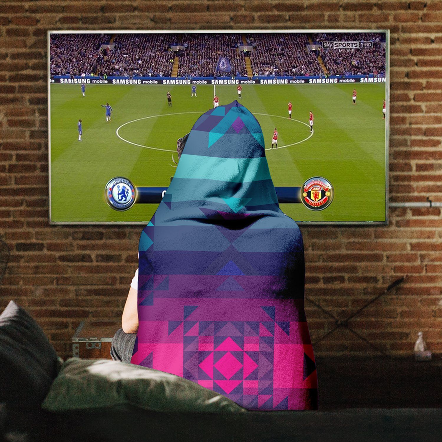 Dimensional Brightburn LG Hooded Blanket blanket 49 Dzine