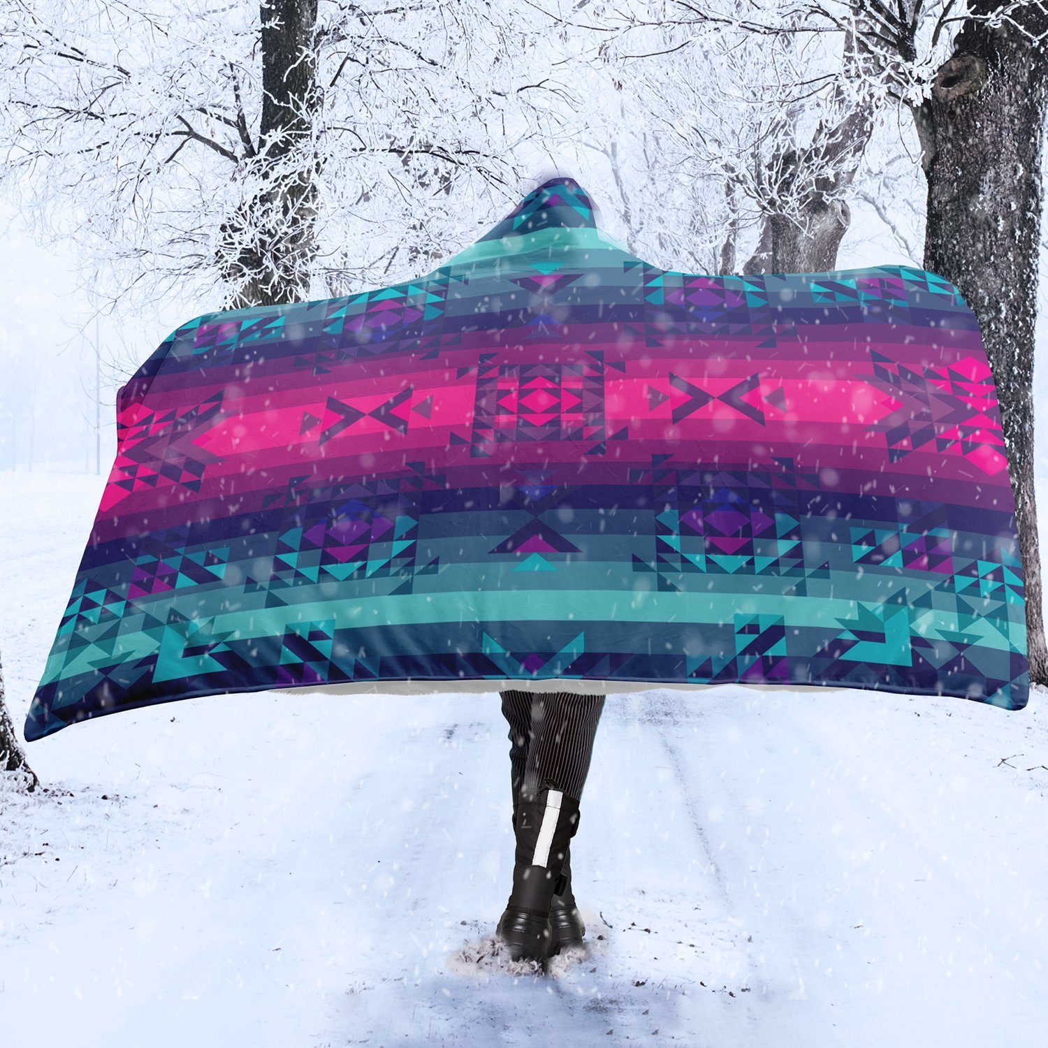 Dimensional Brightburn LG Hooded Blanket blanket 49 Dzine