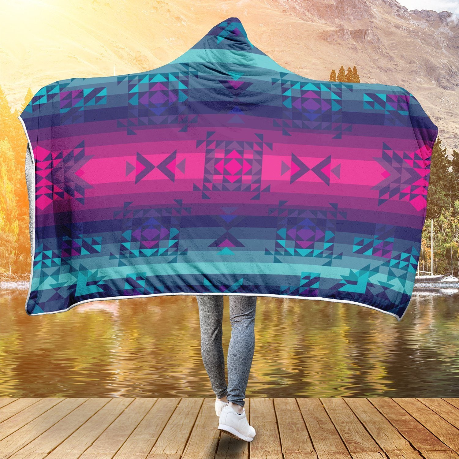 Dimensional Brightburn LG Hooded Blanket blanket 49 Dzine