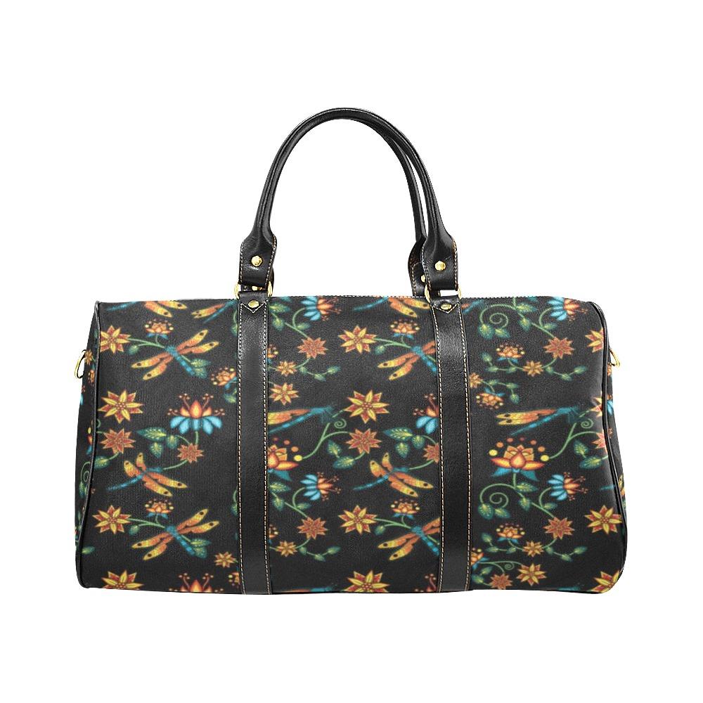 Dragon Lily Noir New Waterproof Travel Bag/Small (Model 1639) bag e-joyer