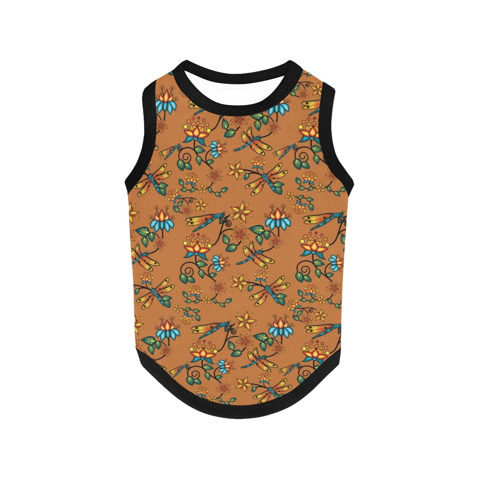 Dragon Lily Sierra All Over Print Pet Tank Top Pet Tank Top e-joyer