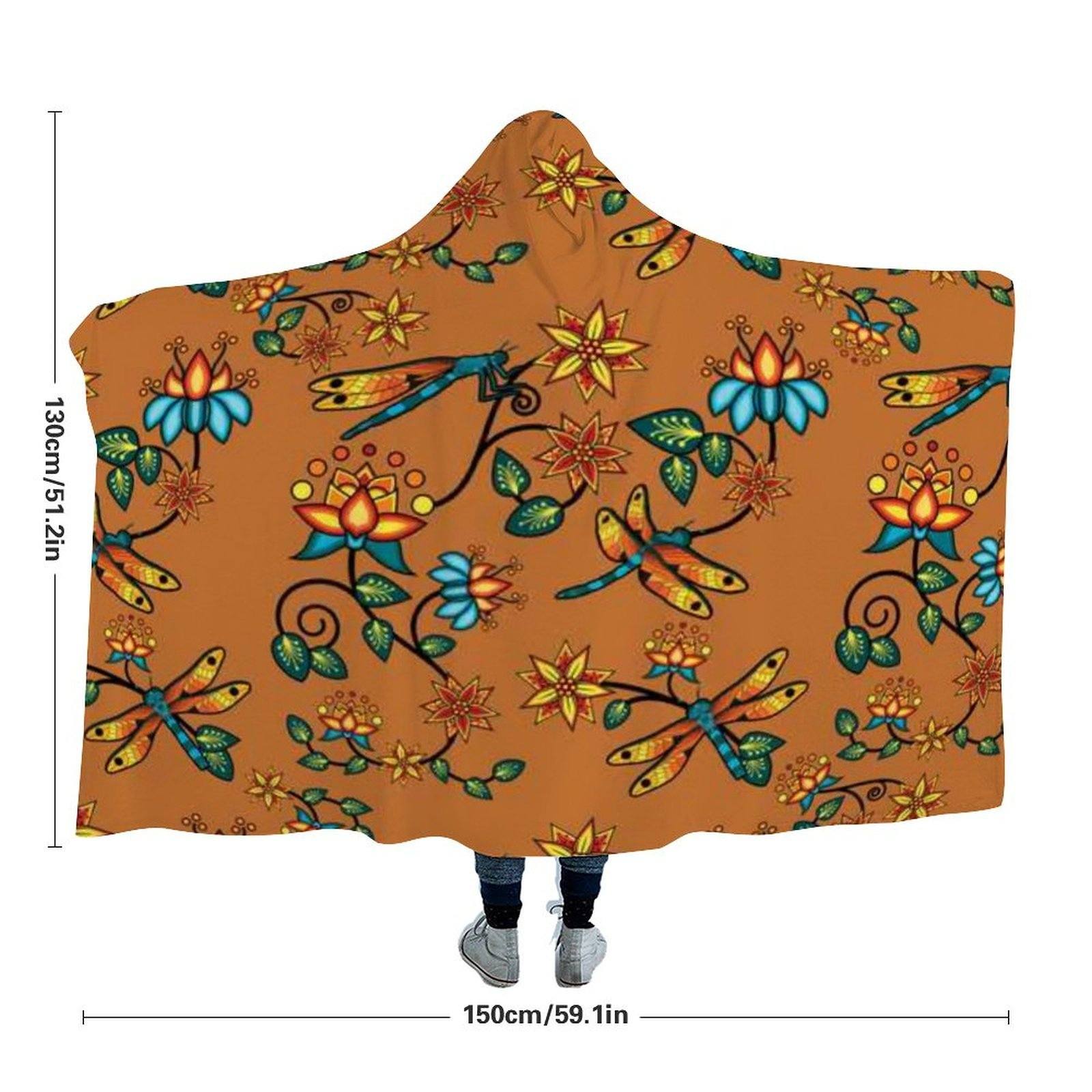 Dragon Lily Sierra Hooded Blanket blanket 49 Dzine