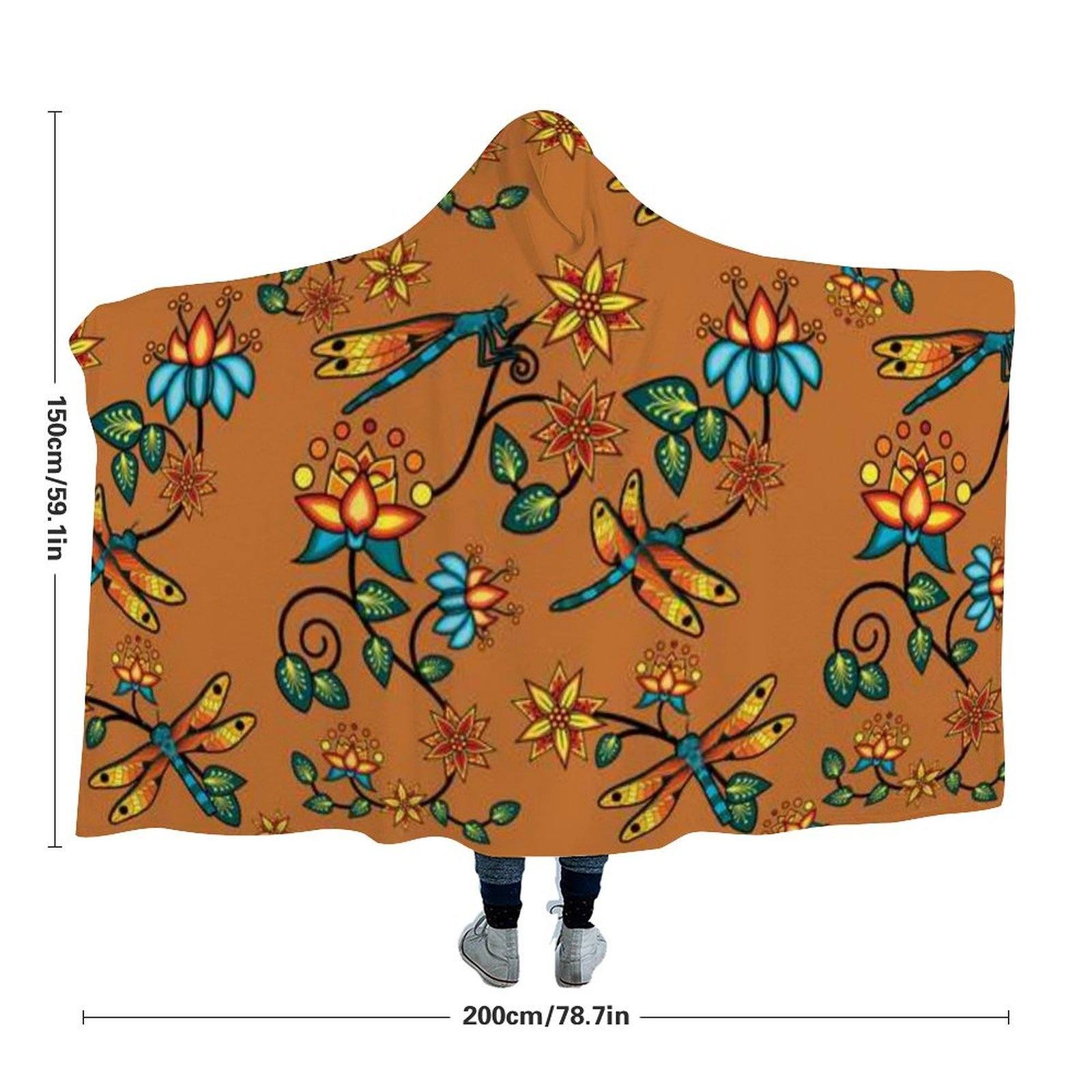 Dragon Lily Sierra Hooded Blanket blanket 49 Dzine