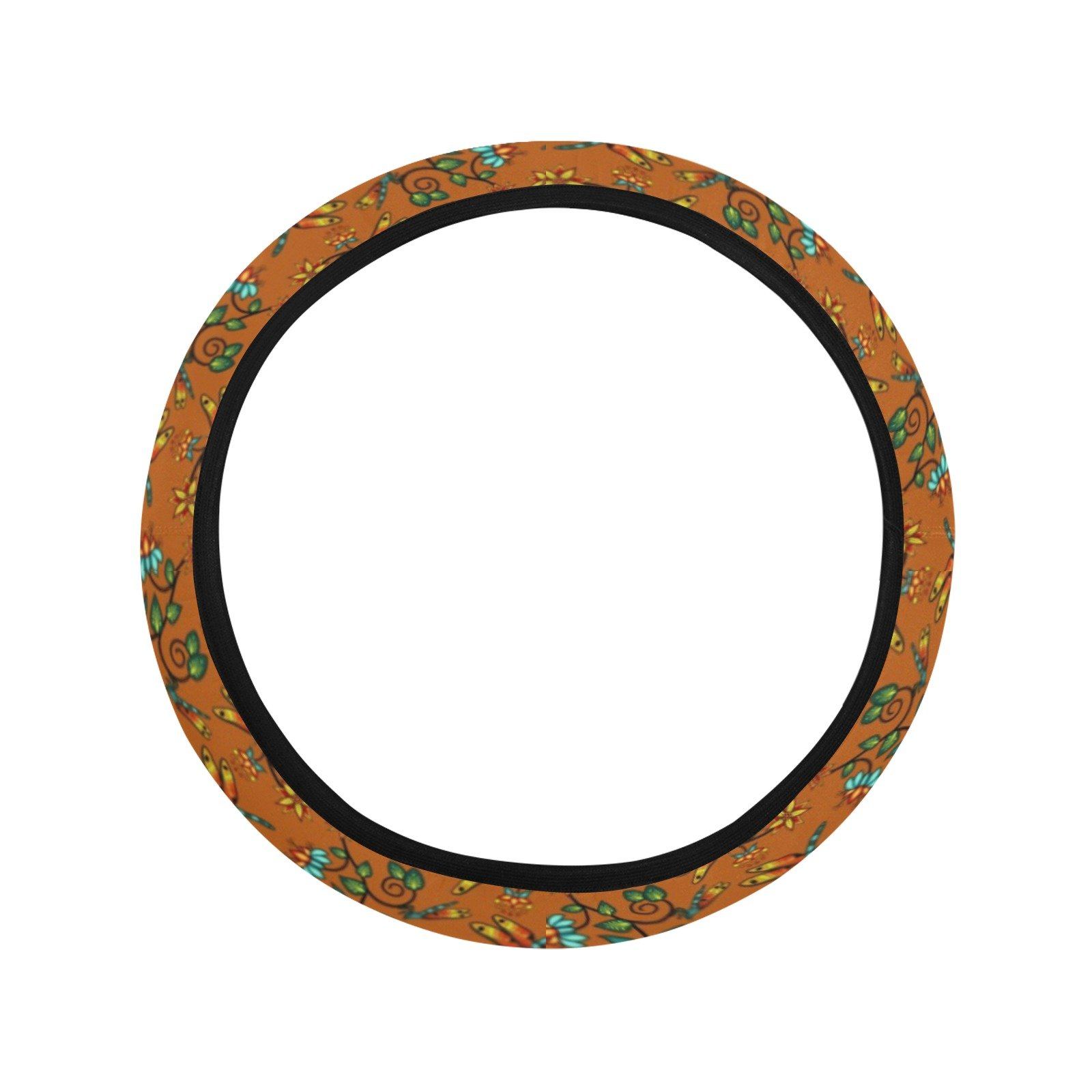 Dragon Lily Sierra Steering Wheel Cover with Elastic Edge Steering Wheel Cover with Elastic Edge e-joyer