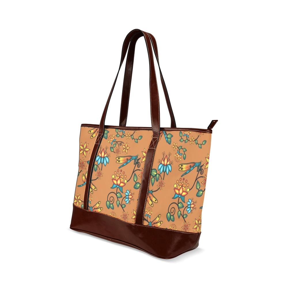 Dragon Lily Sierra Tote Handbag (Model 1642) Tote Handbags (1642) e-joyer