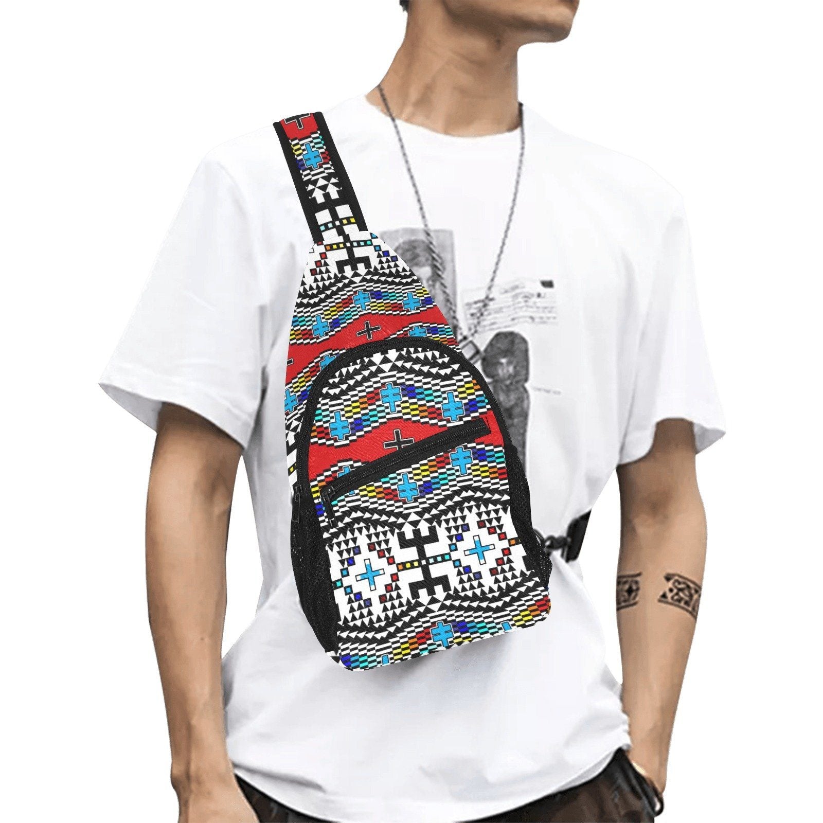 dragonflies All Over Print Chest Bag (Model 1719) All Over Print Chest Bag (1719) e-joyer