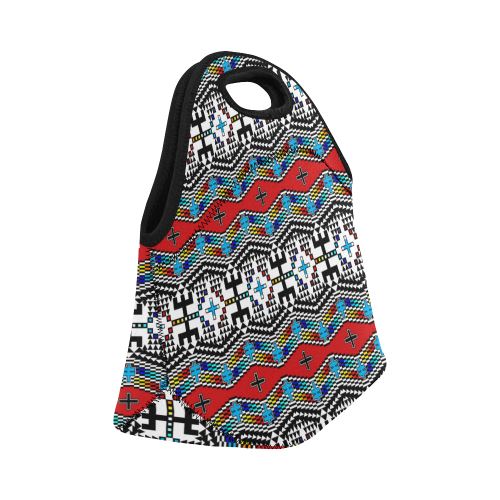 dragonflies Neoprene Lunch Bag/Small (Model 1669) Neoprene Lunch Bag/Small (1669) e-joyer