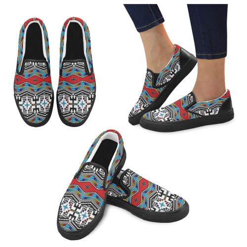 dragonflies Women's Unusual Slip-on Canvas Shoes (Model 019) Women's Unusual Slip-on Canvas Shoes (019) e-joyer