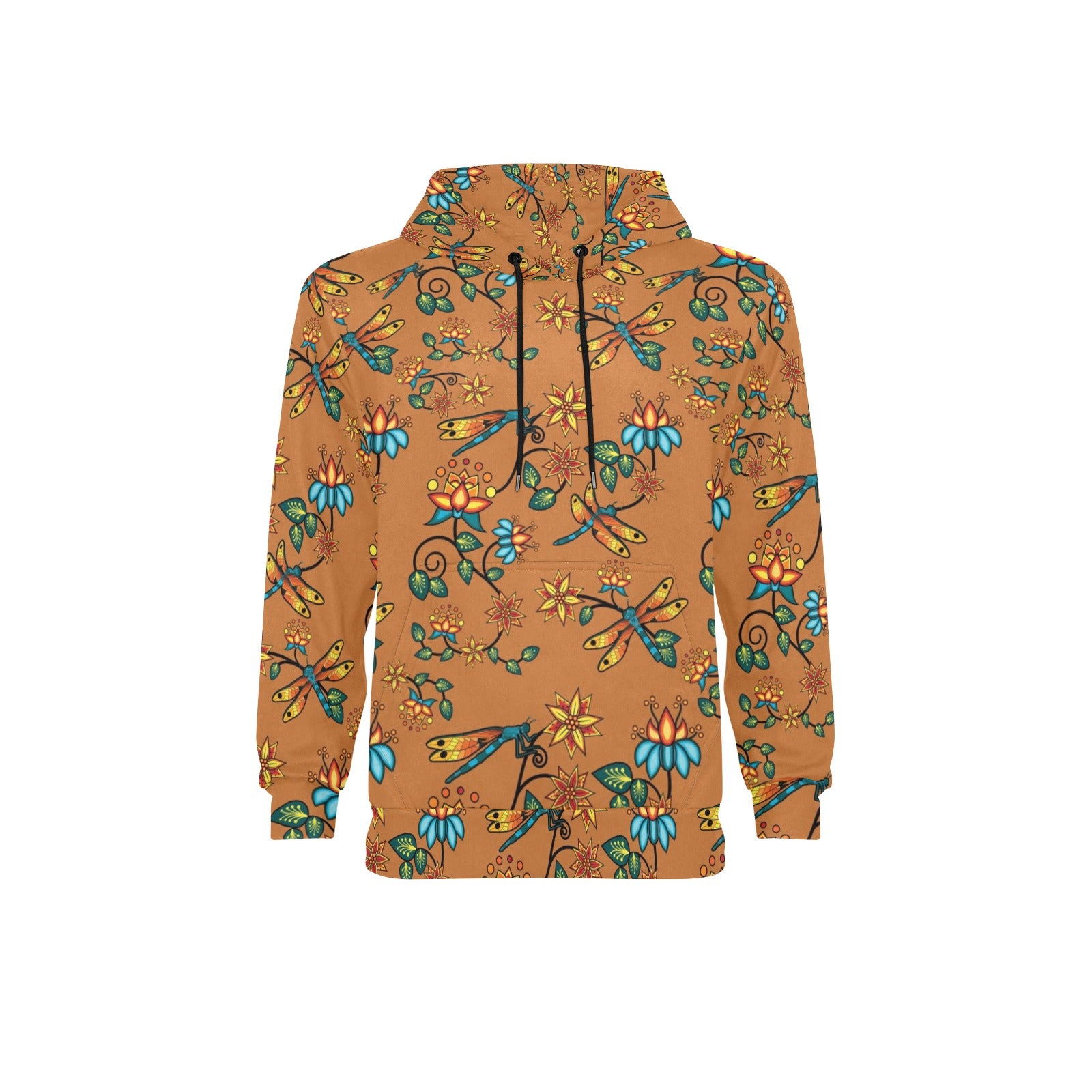 Dragon Lily Sierra Men's Long Sleeve Fleece Hoodie