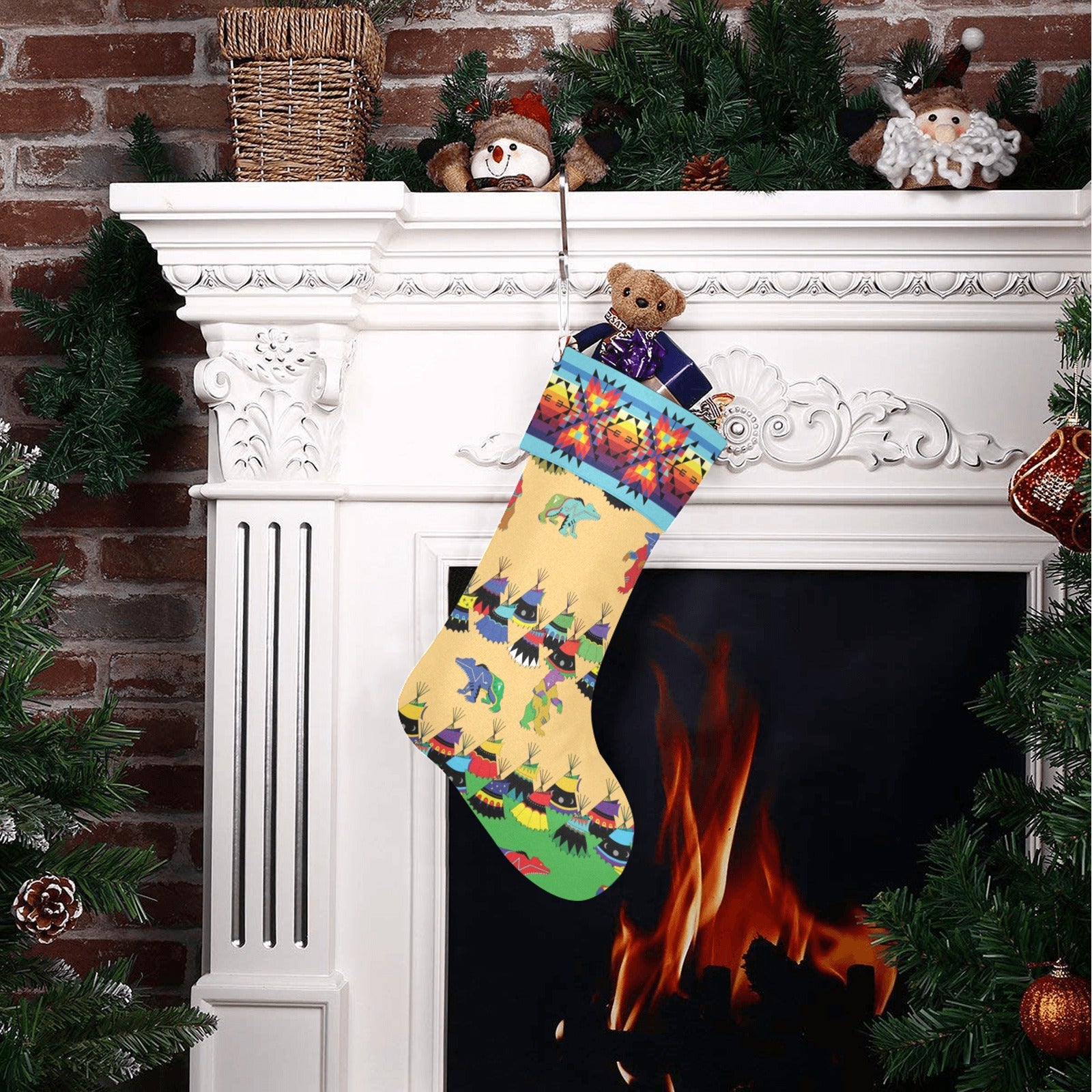 Bear Medicine Christmas Stocking