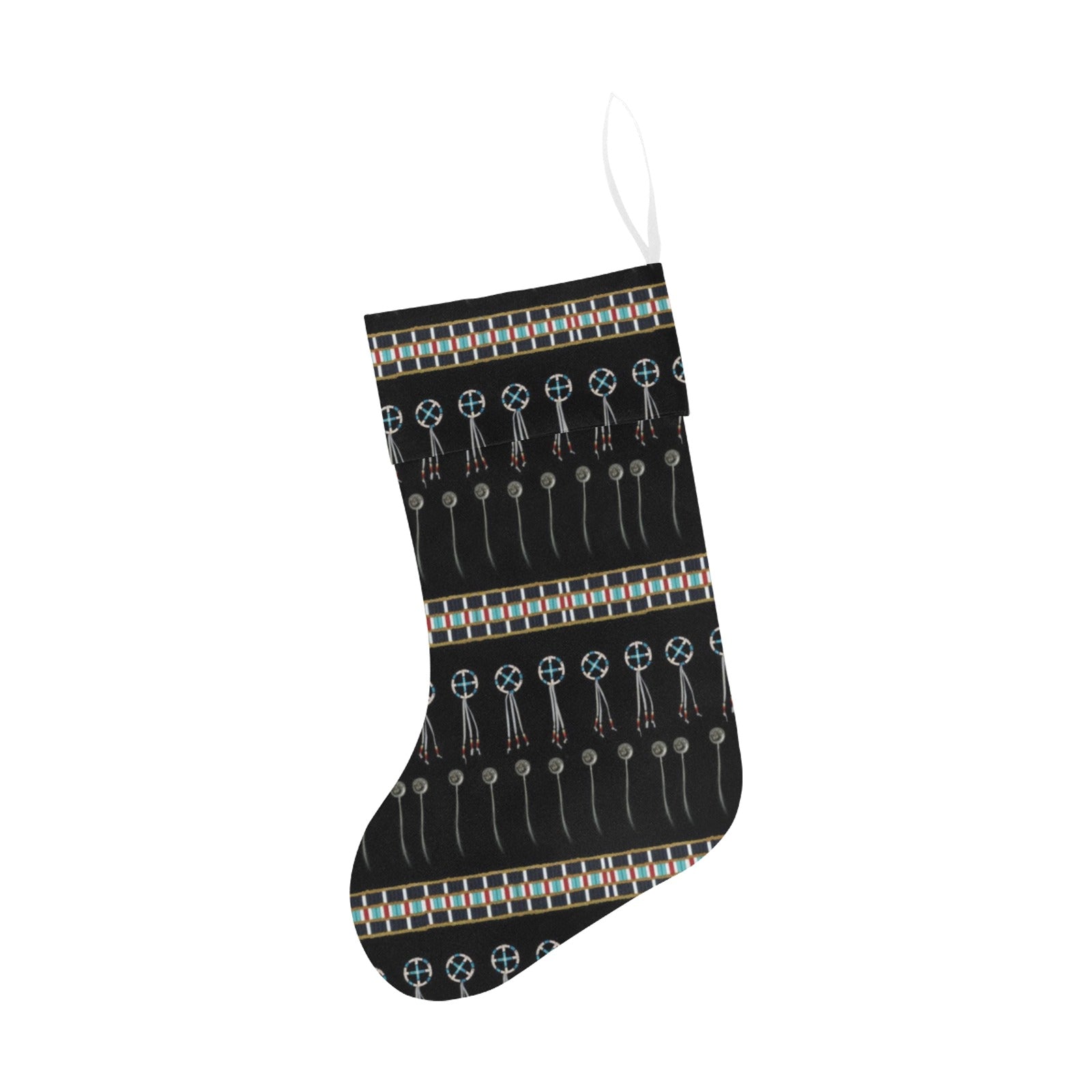 Beaded Bracelet Christmas Stocking