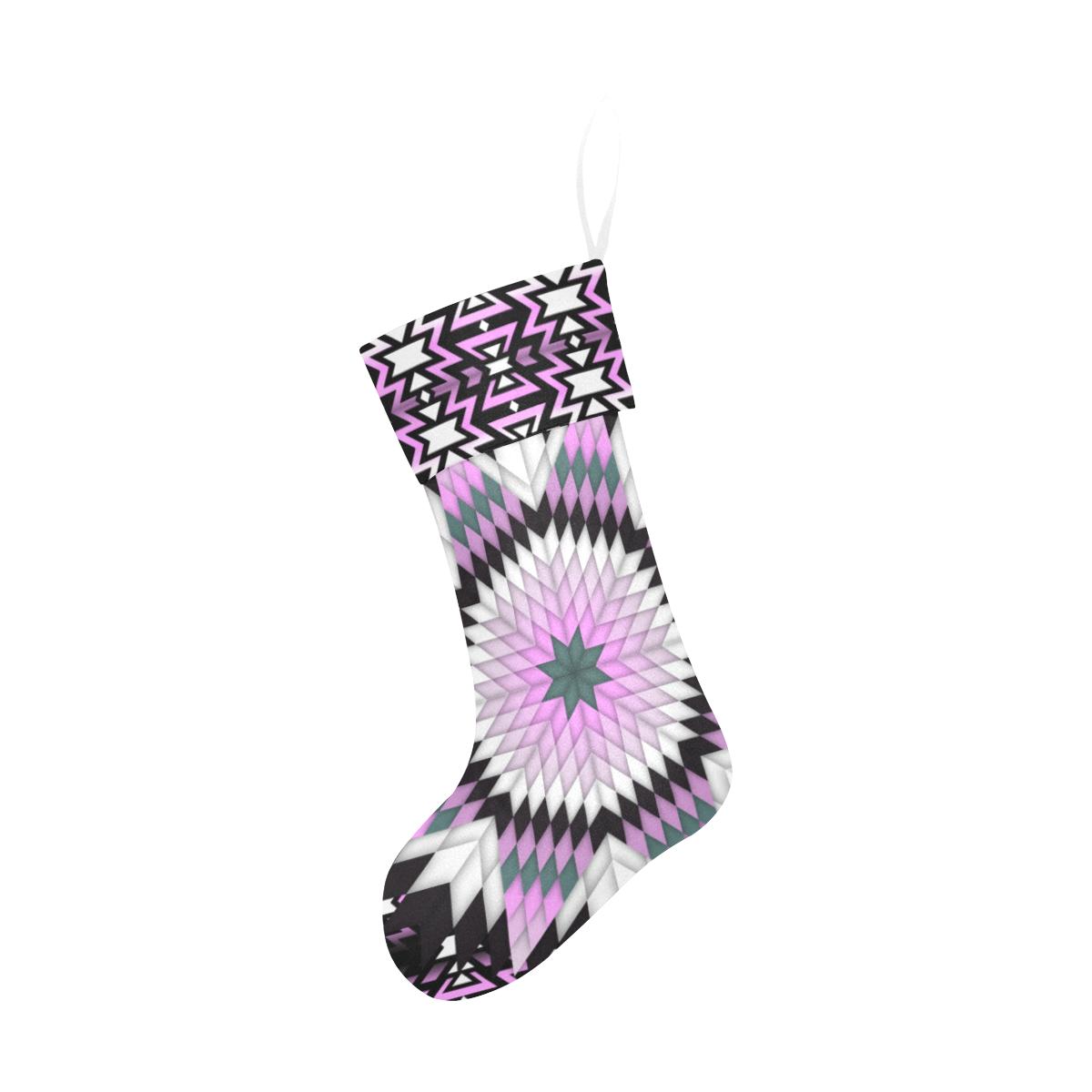 Electric Candy Star Christmas Stocking holiday stocking e-joyer