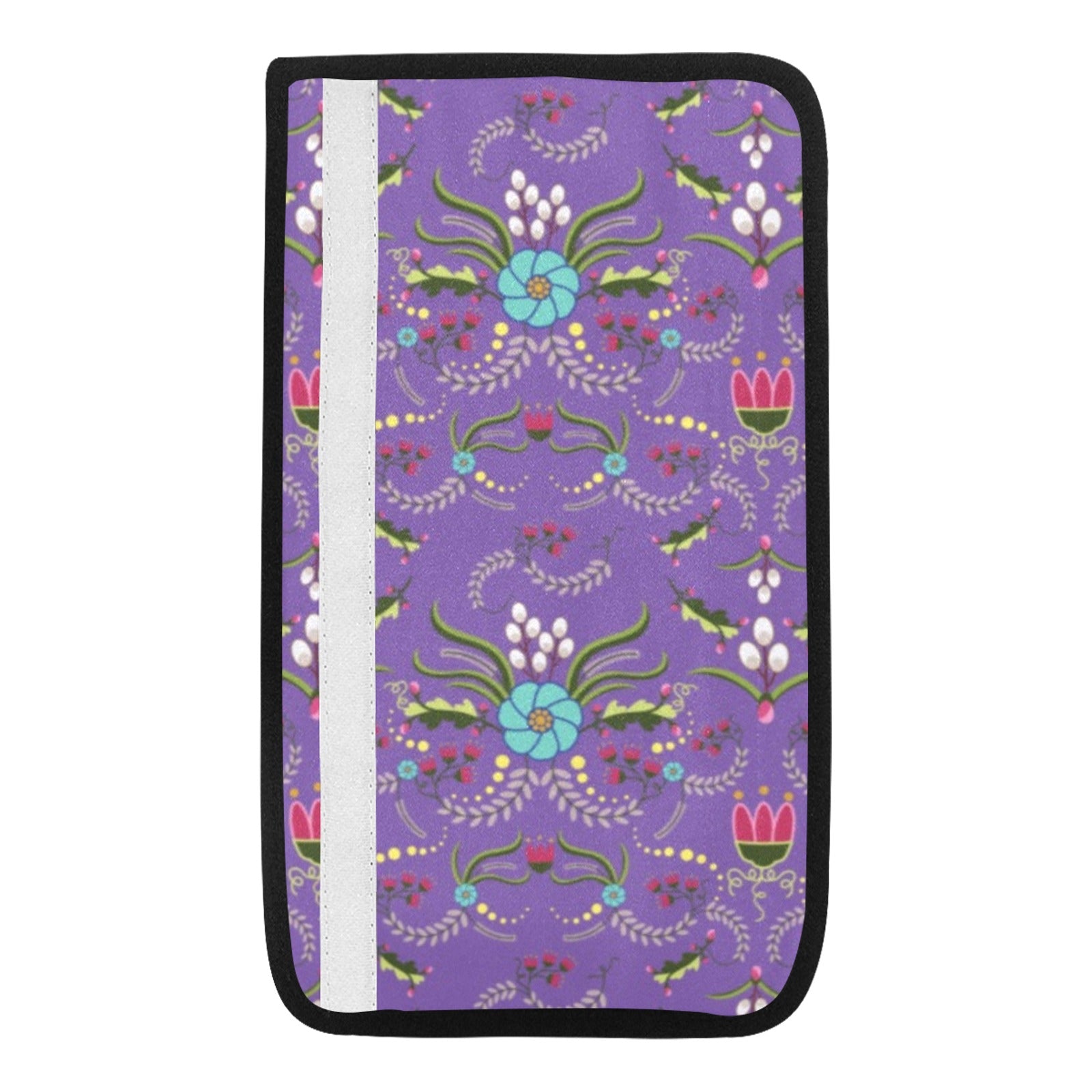 First Bloom Royal Car Seat Belt Cover 7''x12.6'' (Pack of 2)
