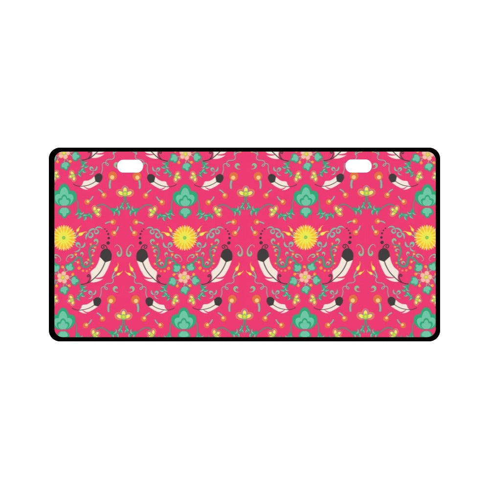 New Growth Pink License Plate