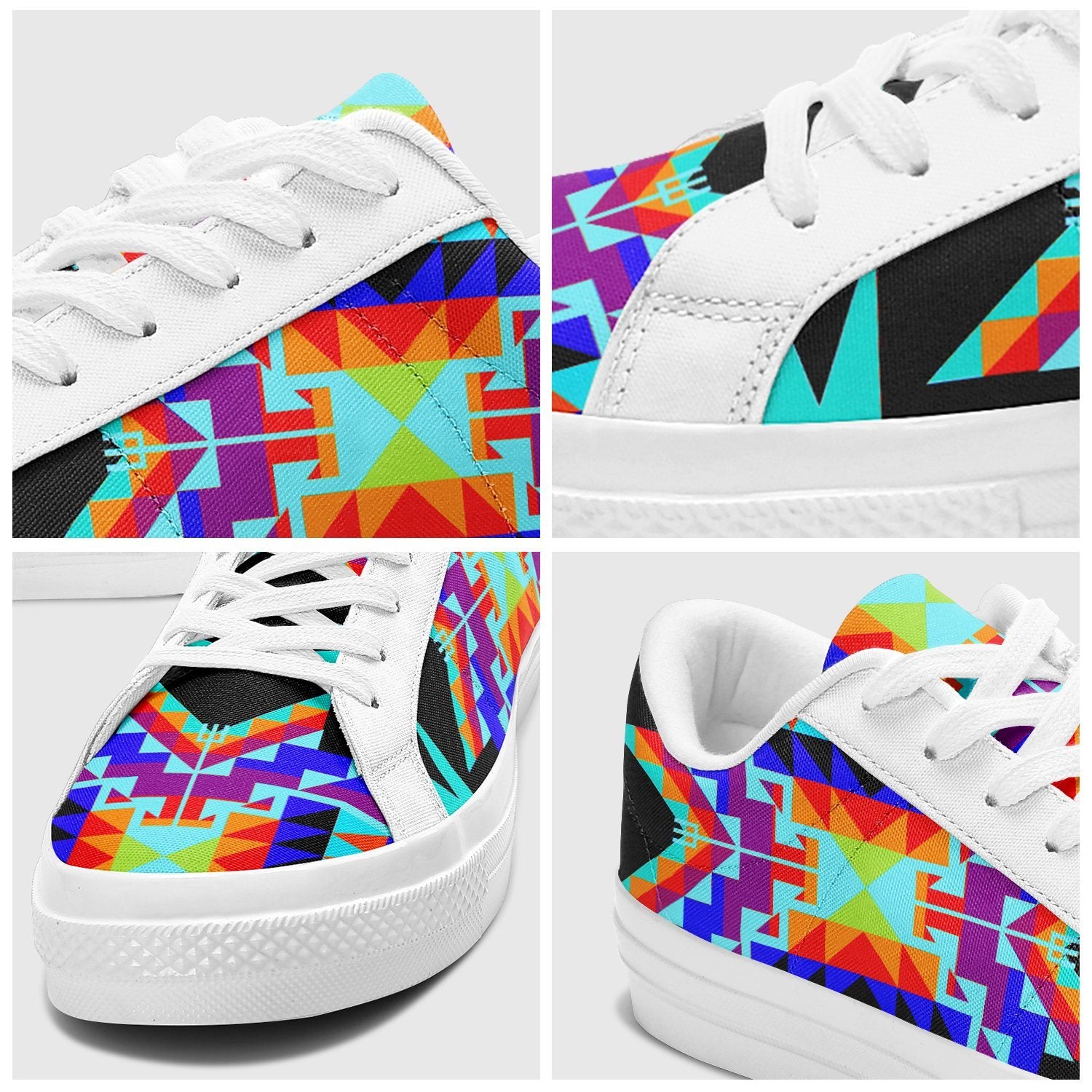 Fancy Bustle Aapisi Low Top Canvas Shoes White Sole aapisi Herman