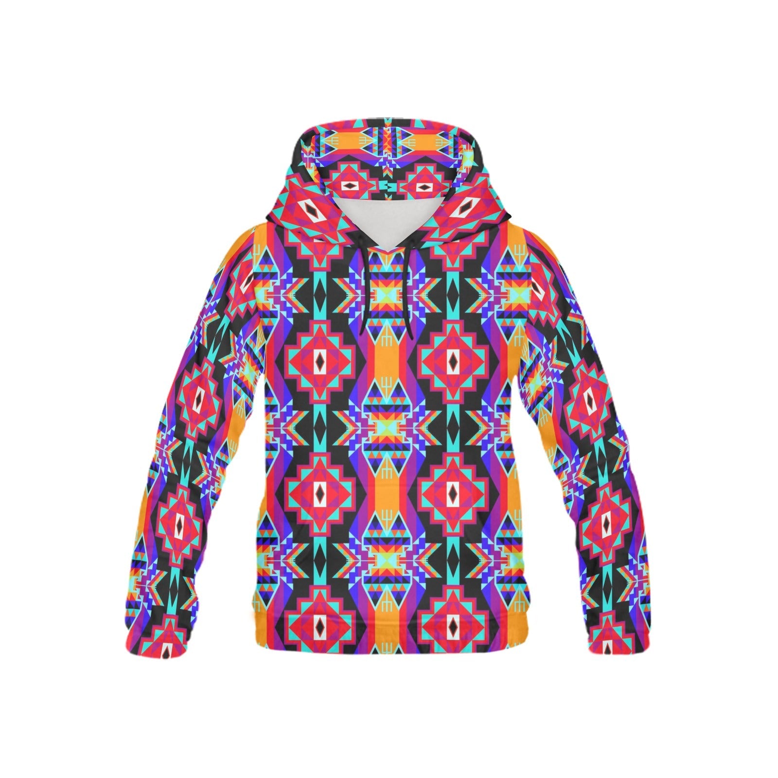 Fancy Bustle All Over Print Hoodie for Kid (USA Size) (Model H13) All Over Print Hoodie for Kid (H13) e-joyer