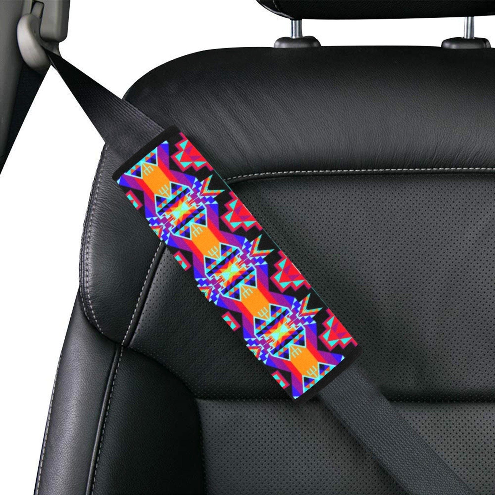 Fancy Bustle Car Seat Belt Cover 7''x12.6'' (Pack of 2) Car Seat Belt Cover 7x12.6 (Pack of 2) e-joyer