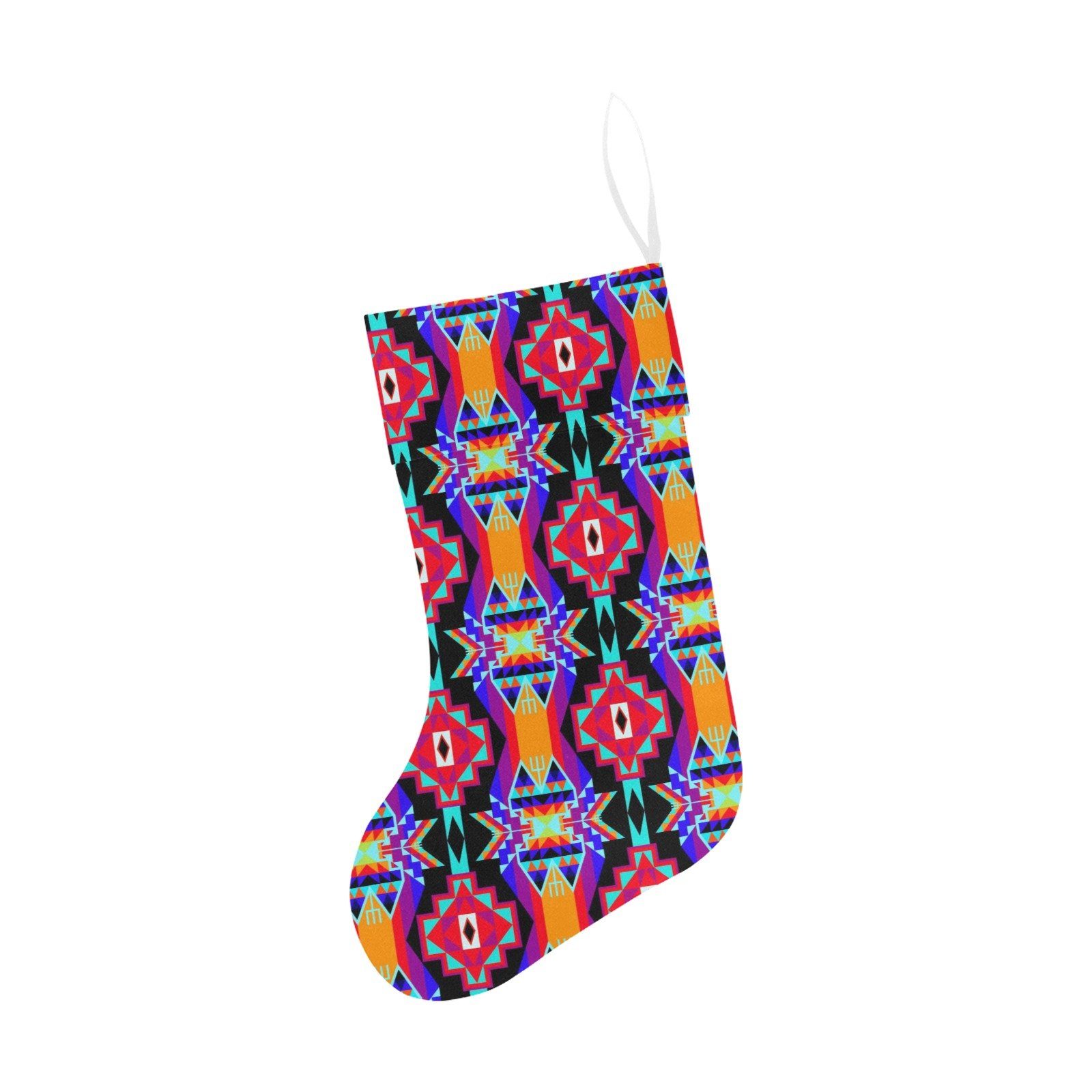 Fancy Bustle Christmas Stocking holiday stocking e-joyer