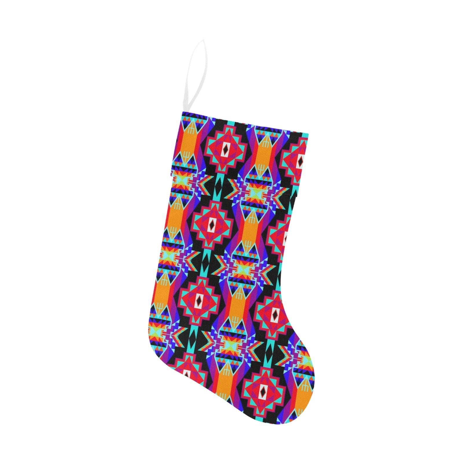 Fancy Bustle Christmas Stocking holiday stocking e-joyer