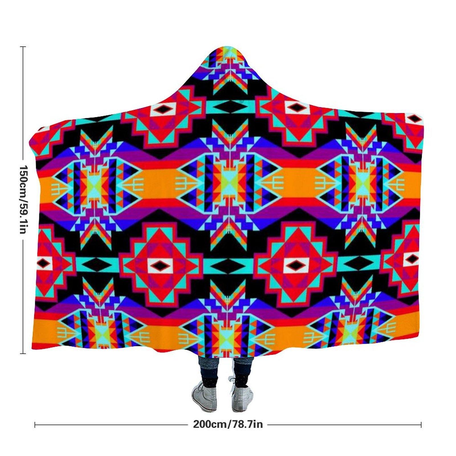 Fancy Bustle Hooded Blanket 49 Dzine