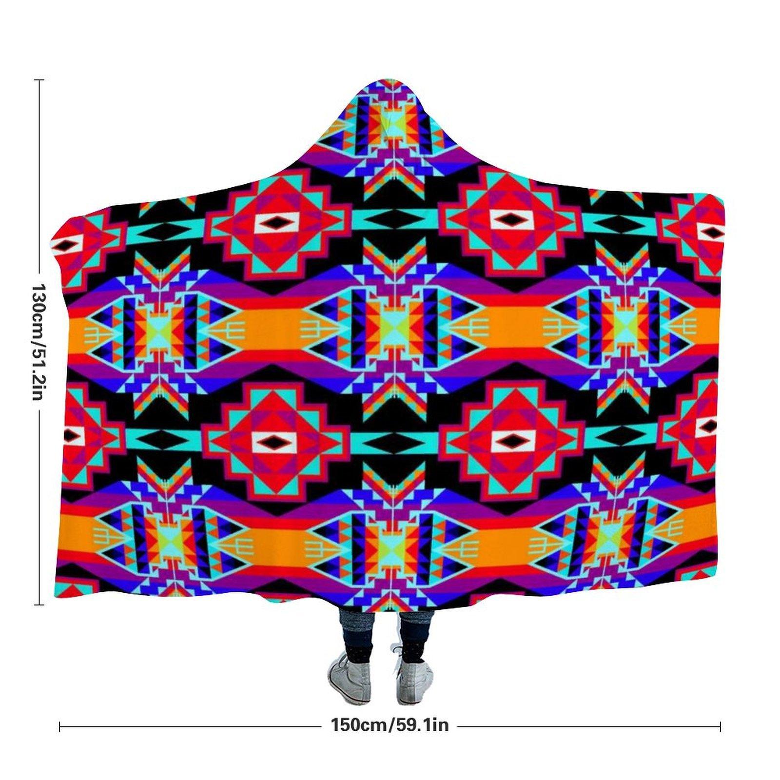 Fancy Bustle Hooded Blanket 49 Dzine