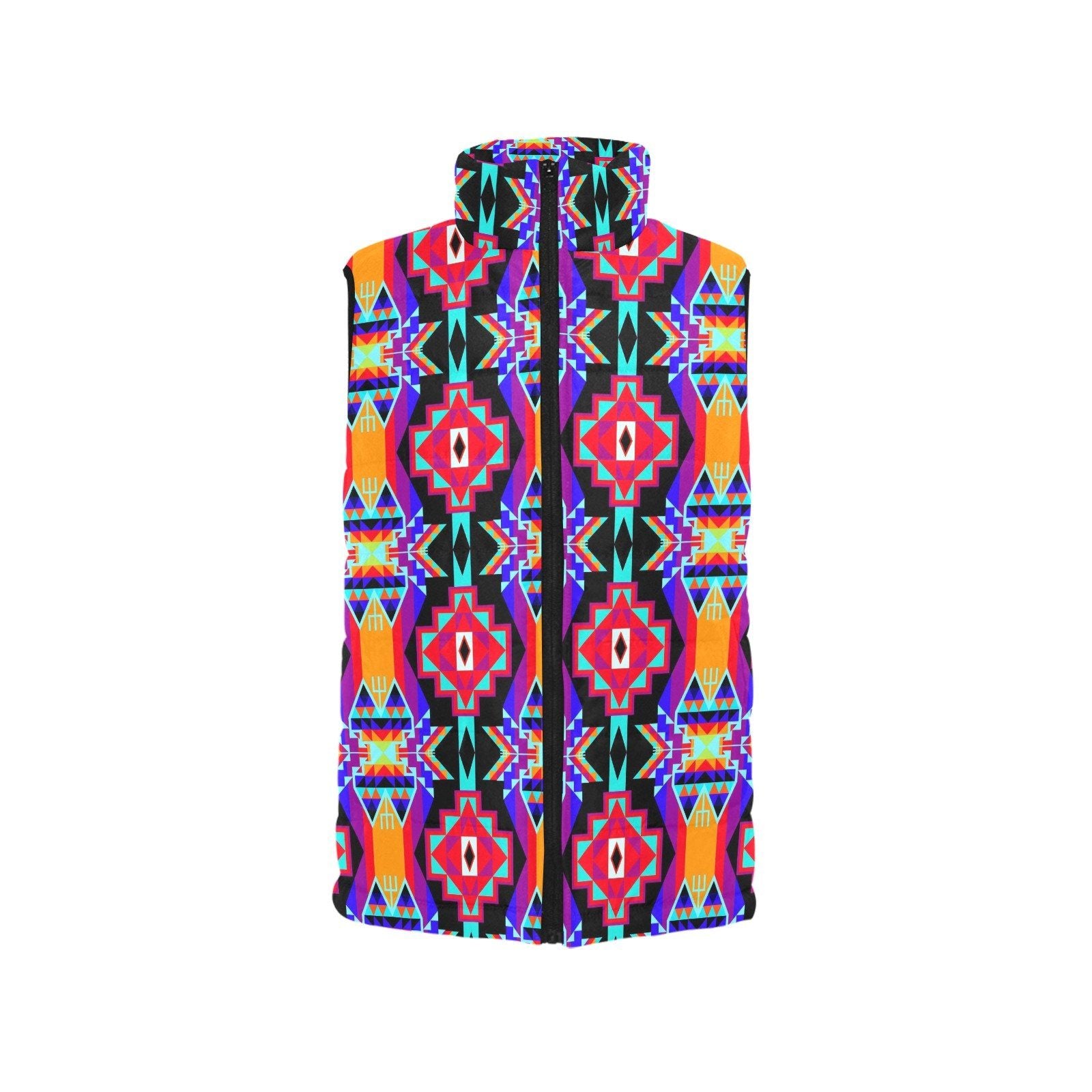 Fancy Bustle Men's Padded Vest Jacket (Model H44) Men's Padded Vest Jacket (H44) e-joyer