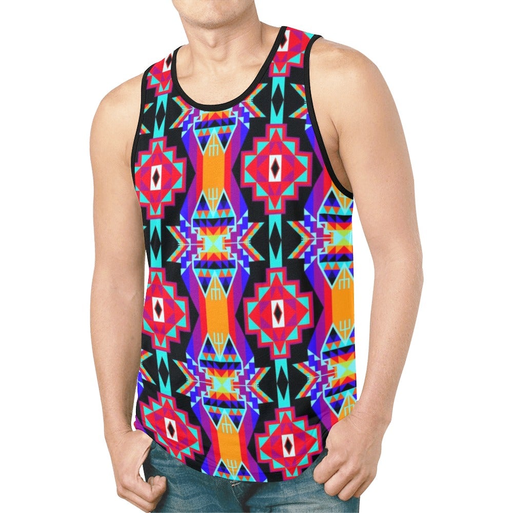 Fancy Bustle New All Over Print Tank Top for Men (Model T46) New All Over Print Tank Top for Men (T46) e-joyer